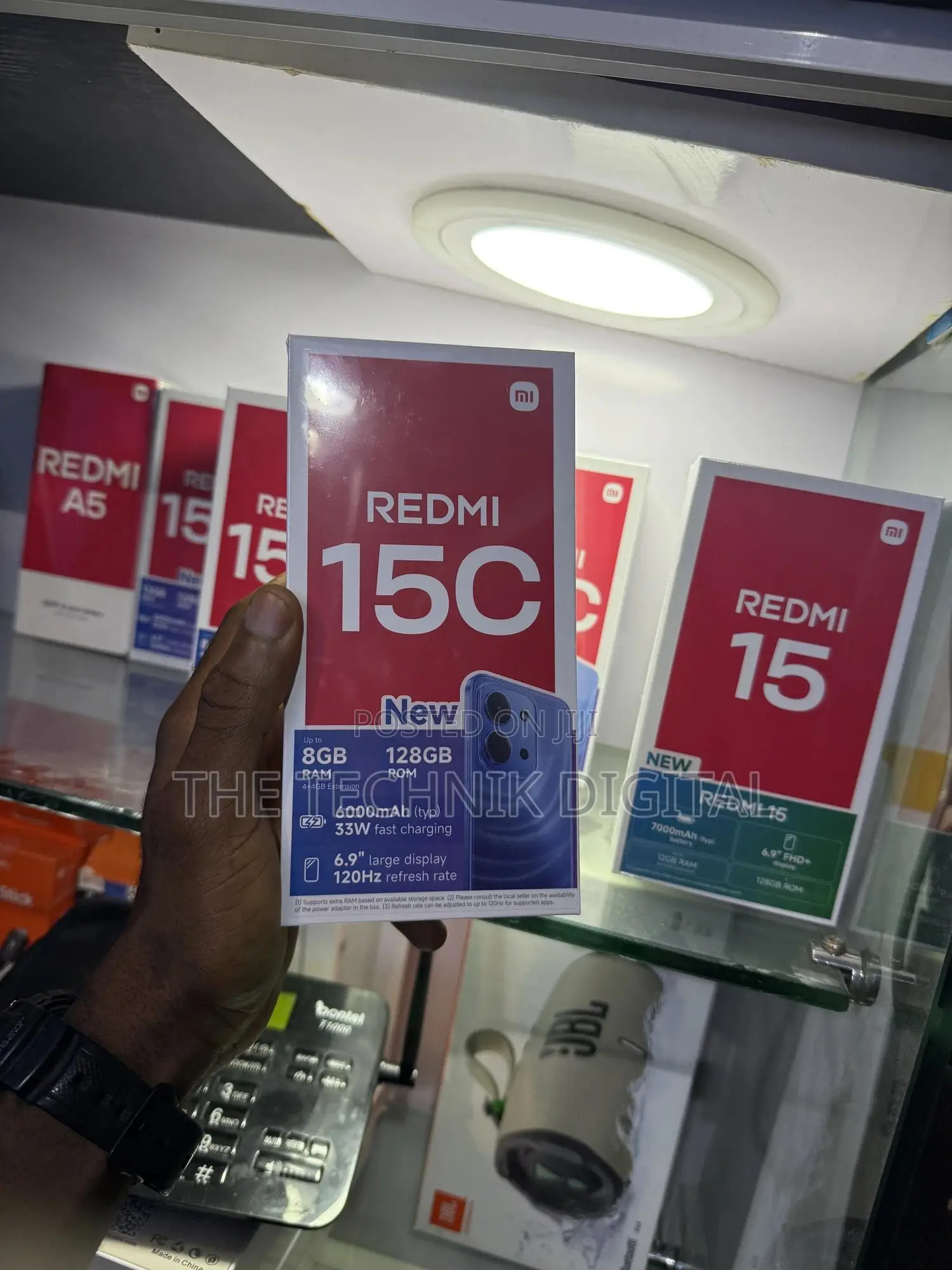New Xiaomi Redmi 15C 4G 128 GB Black