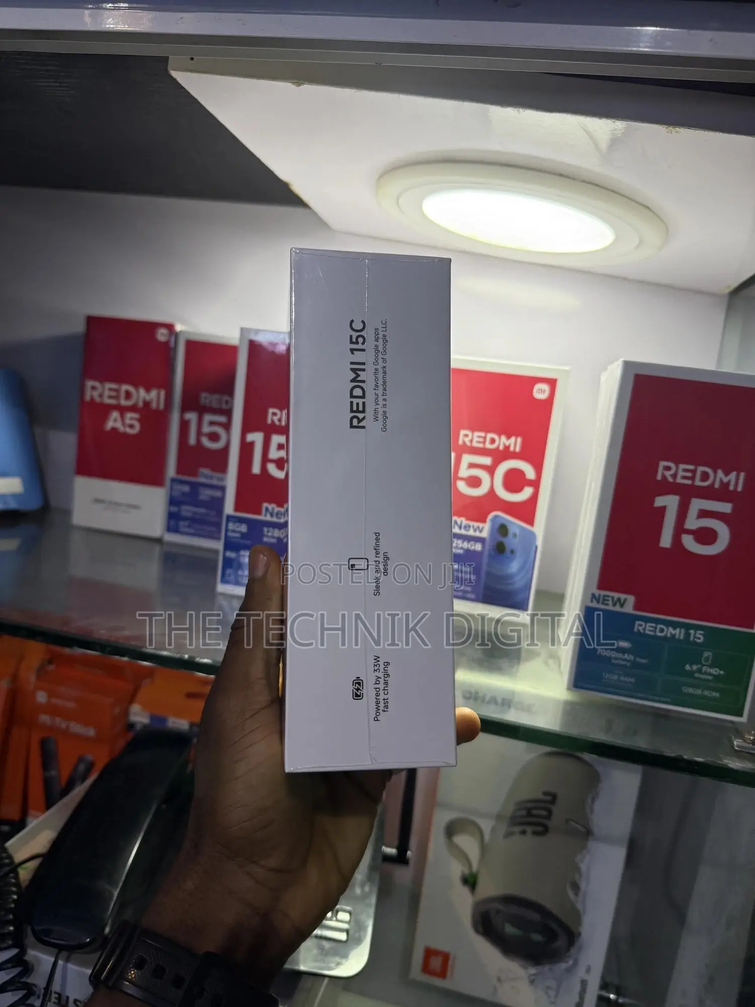 New Xiaomi Redmi 15C 4G 128 GB Black