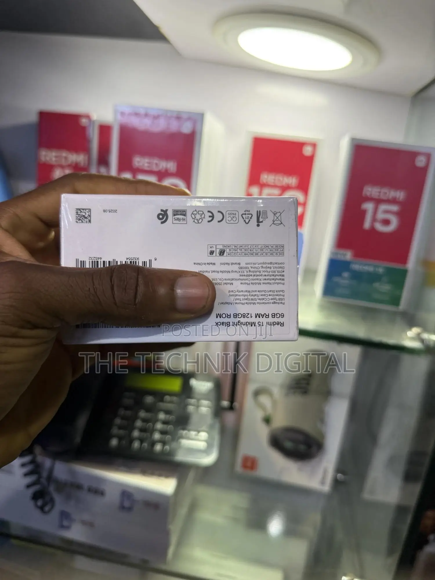 New Xiaomi Redmi 15 256 GB Black