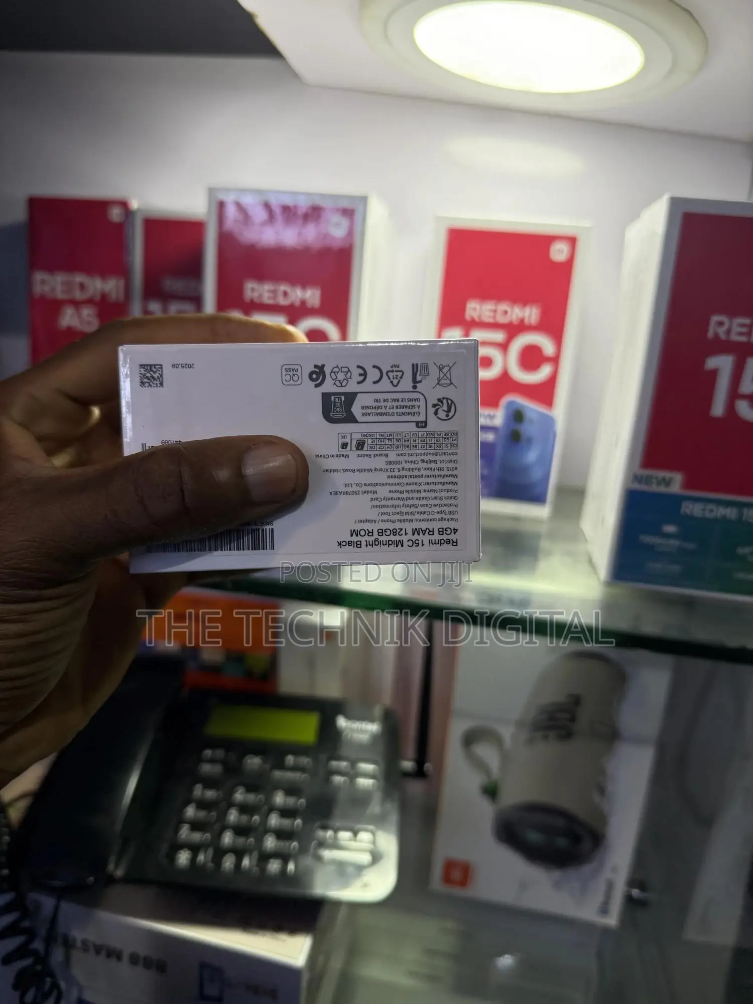 New Xiaomi Redmi 15 256 GB Black