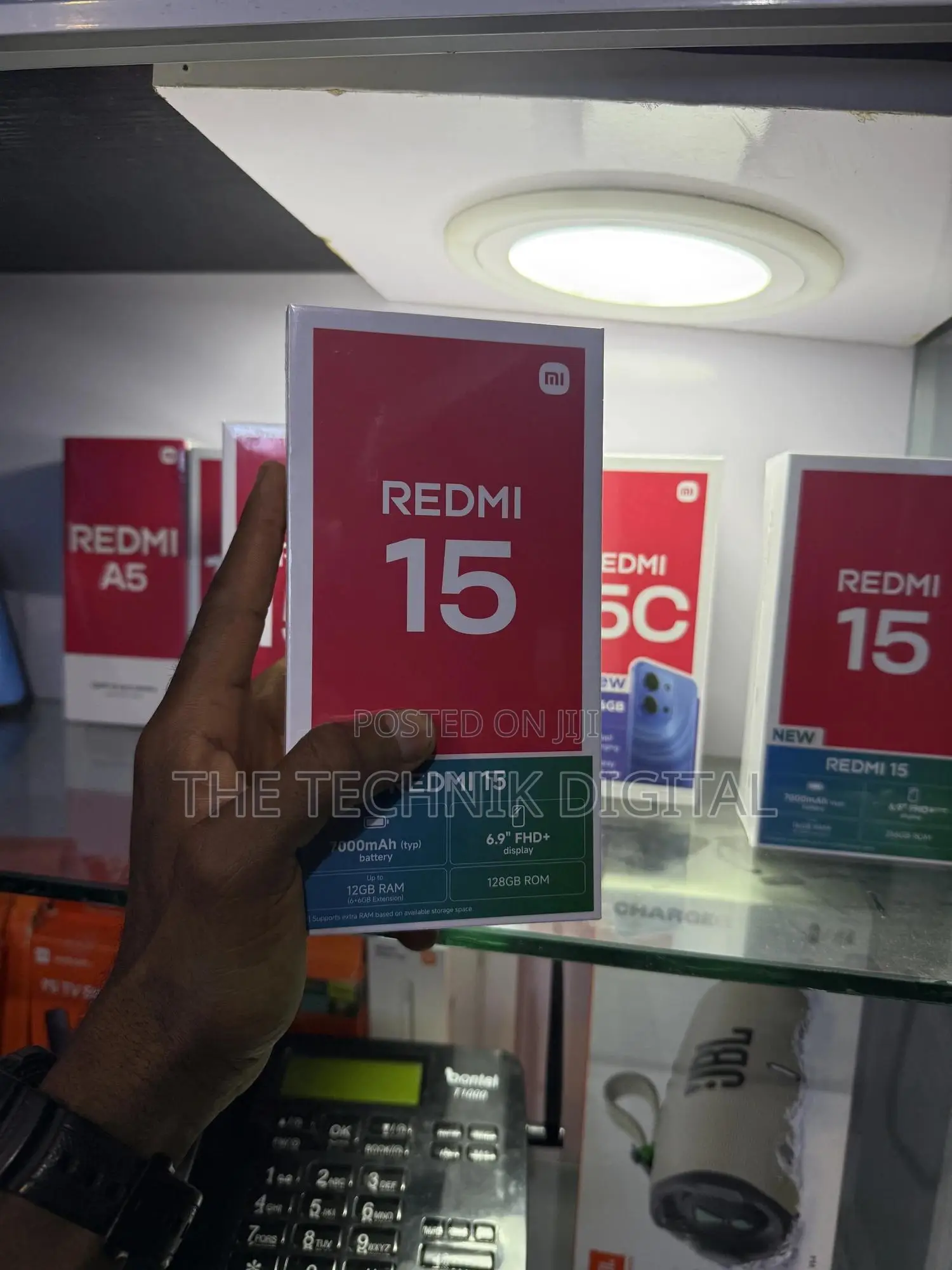 New Xiaomi Redmi 15 256 GB Black