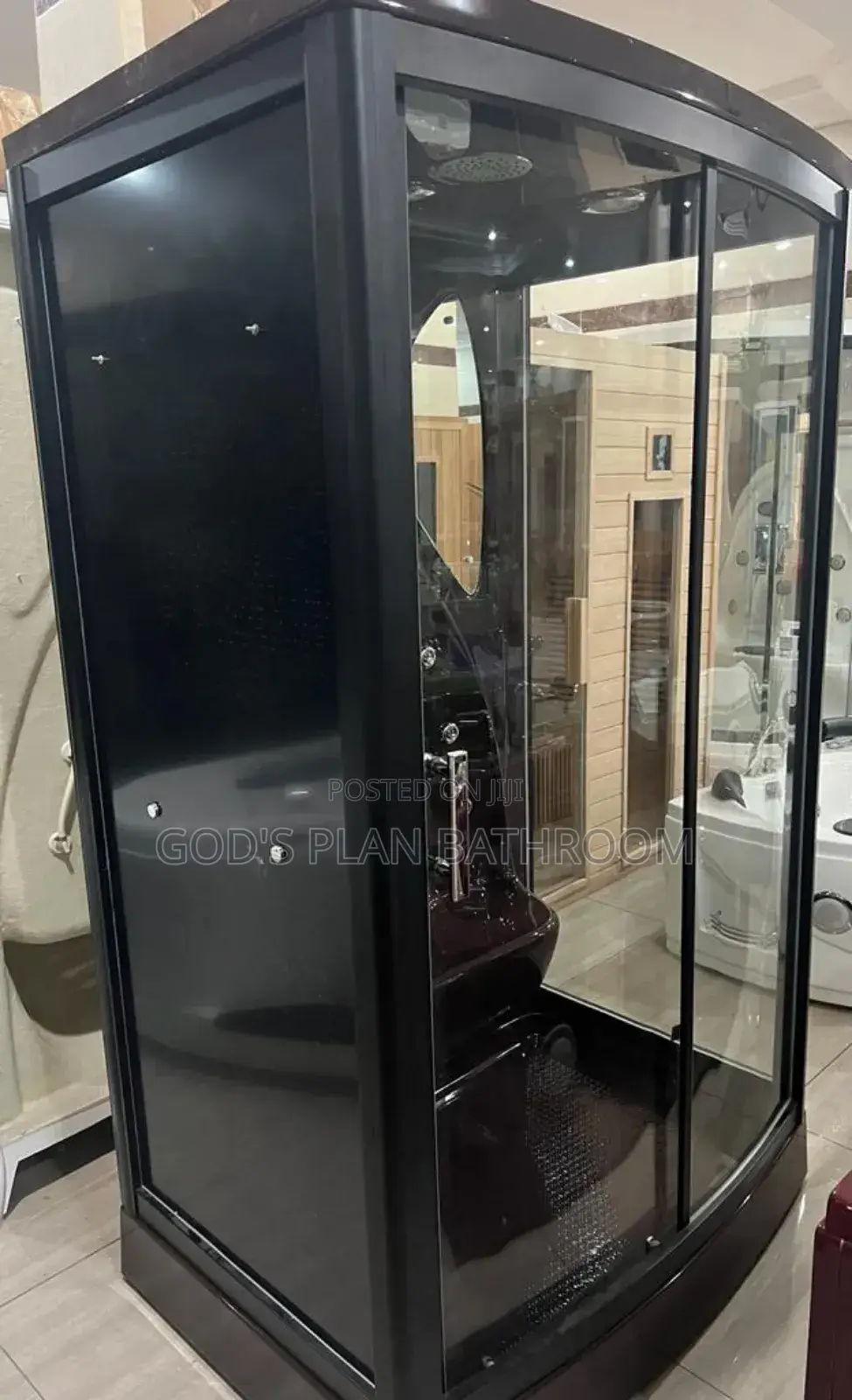 Ideal Shower Room 90cm by 120cm(Black)