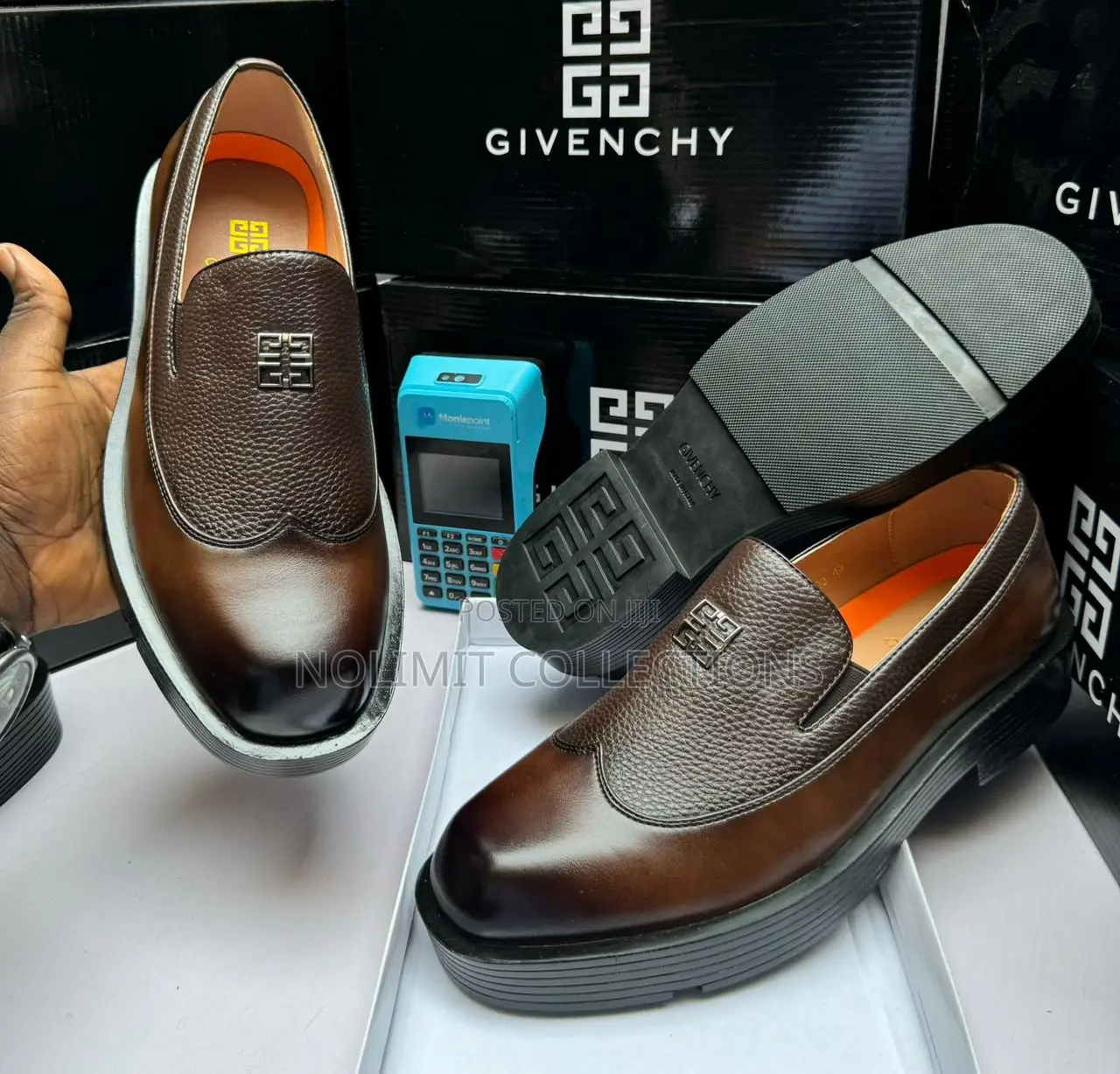 Givenchy Leather Loafers