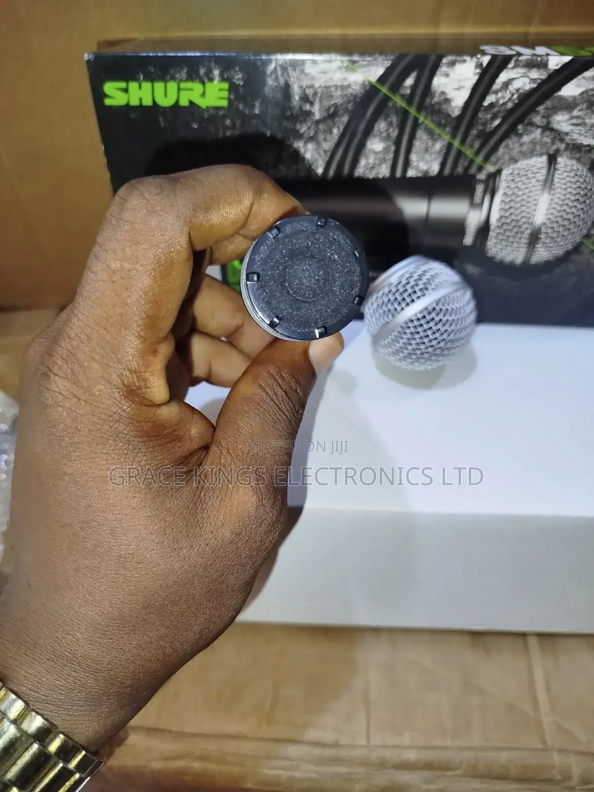 Original Shure Sm-58 Wired Mic