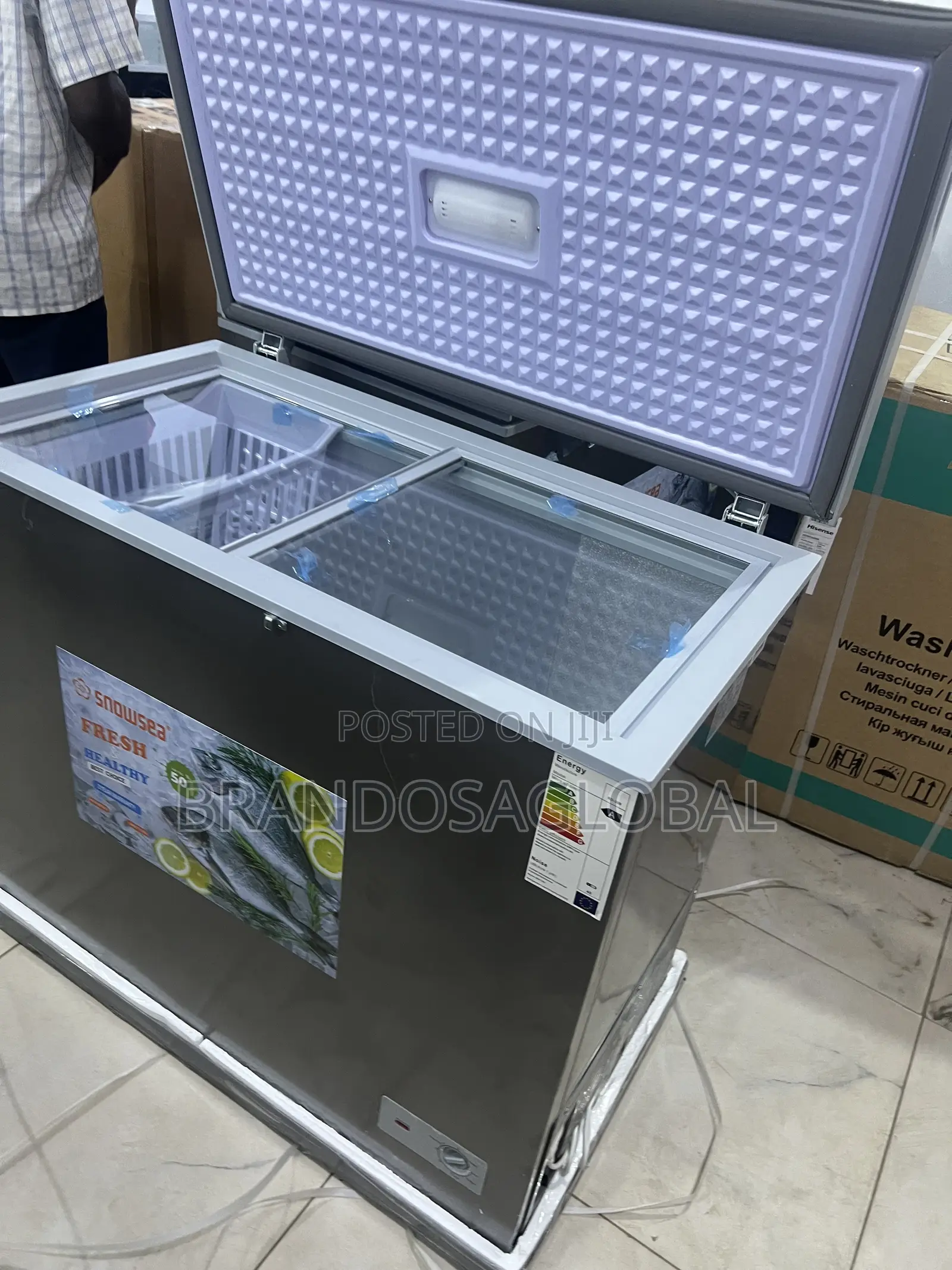 Snowsea Bd-308 220l Chest Freezer With Thick Insulation