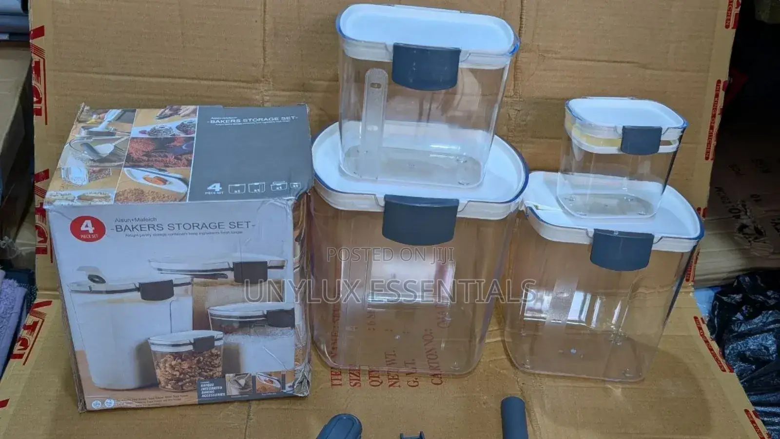 4 Pieces Baker's Storage Set