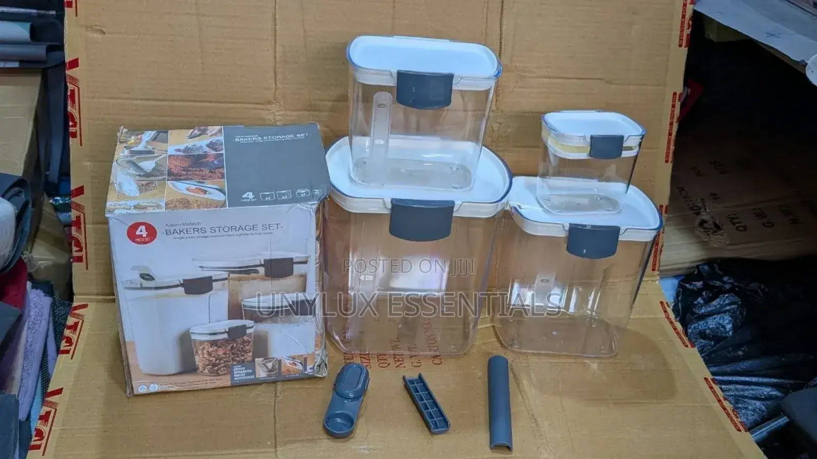 4 Pieces Baker's Storage Set