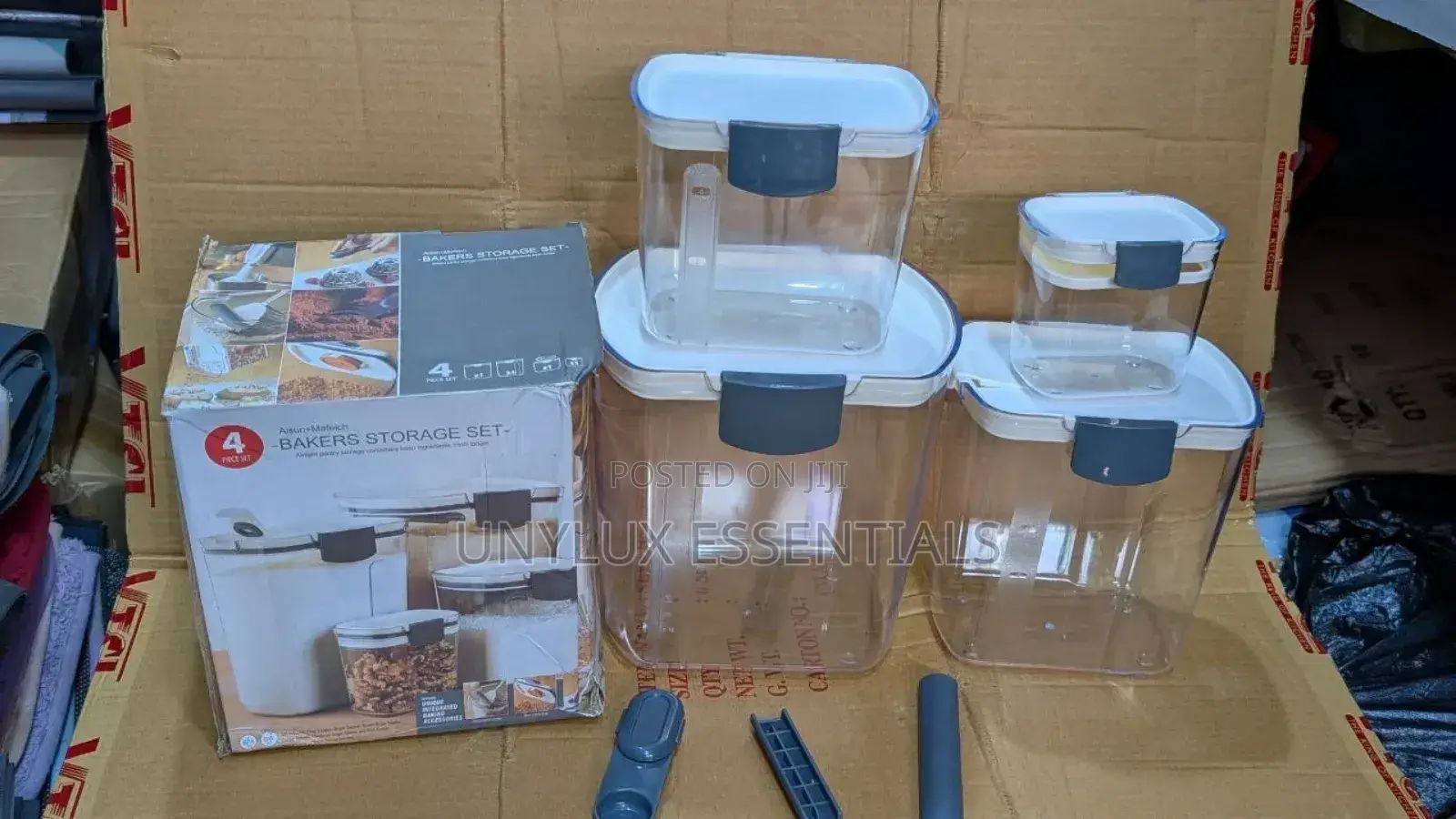 4 Pieces Baker's Storage Set