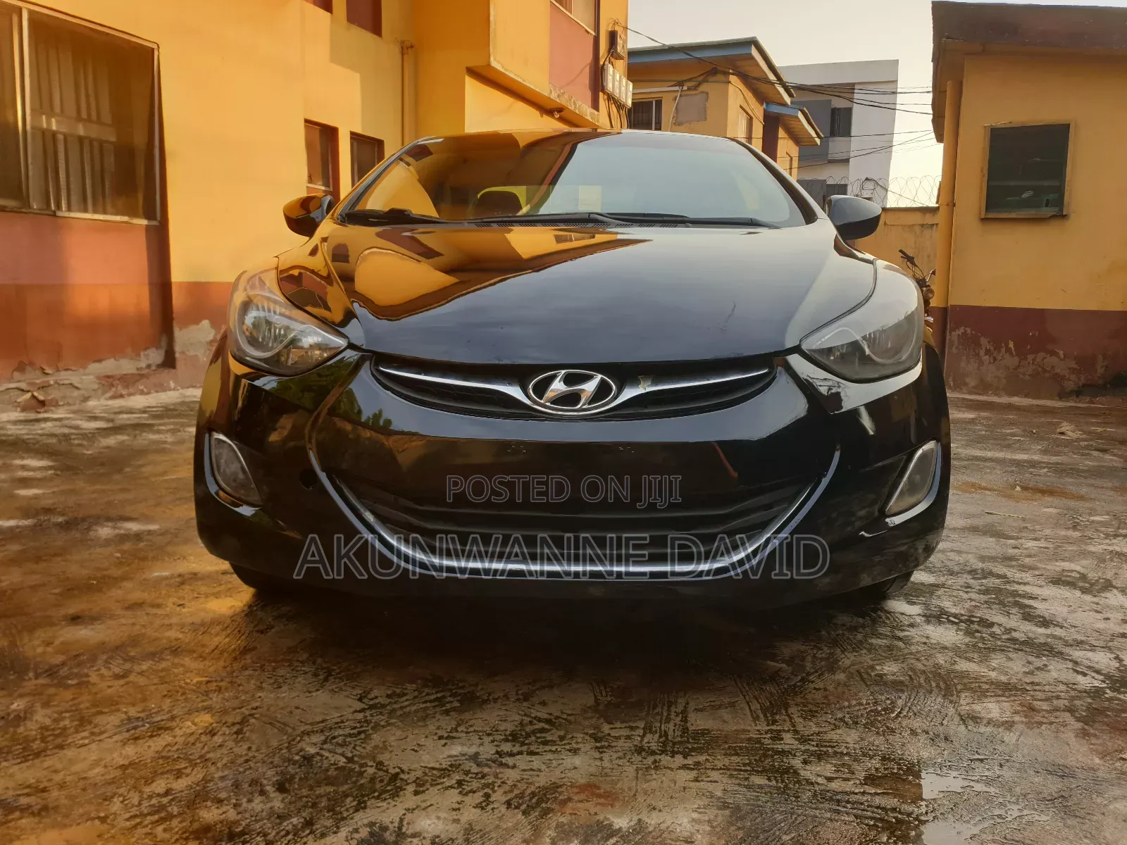 Hyundai Elantra GLS Sedan FWD (1.8L 4cyl 6A) 2013 Black