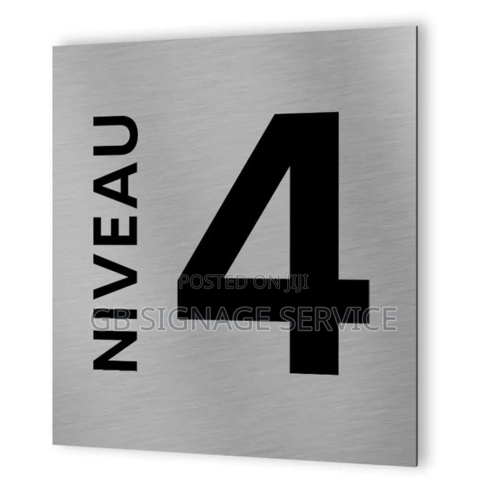 House Number Description Sign