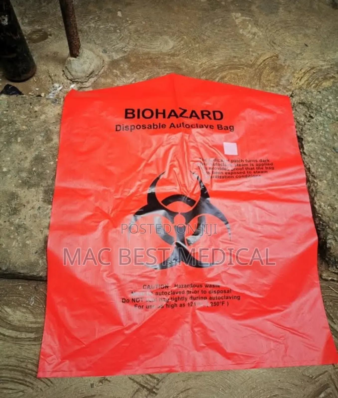 Original Autoclavable Biohazard Bag