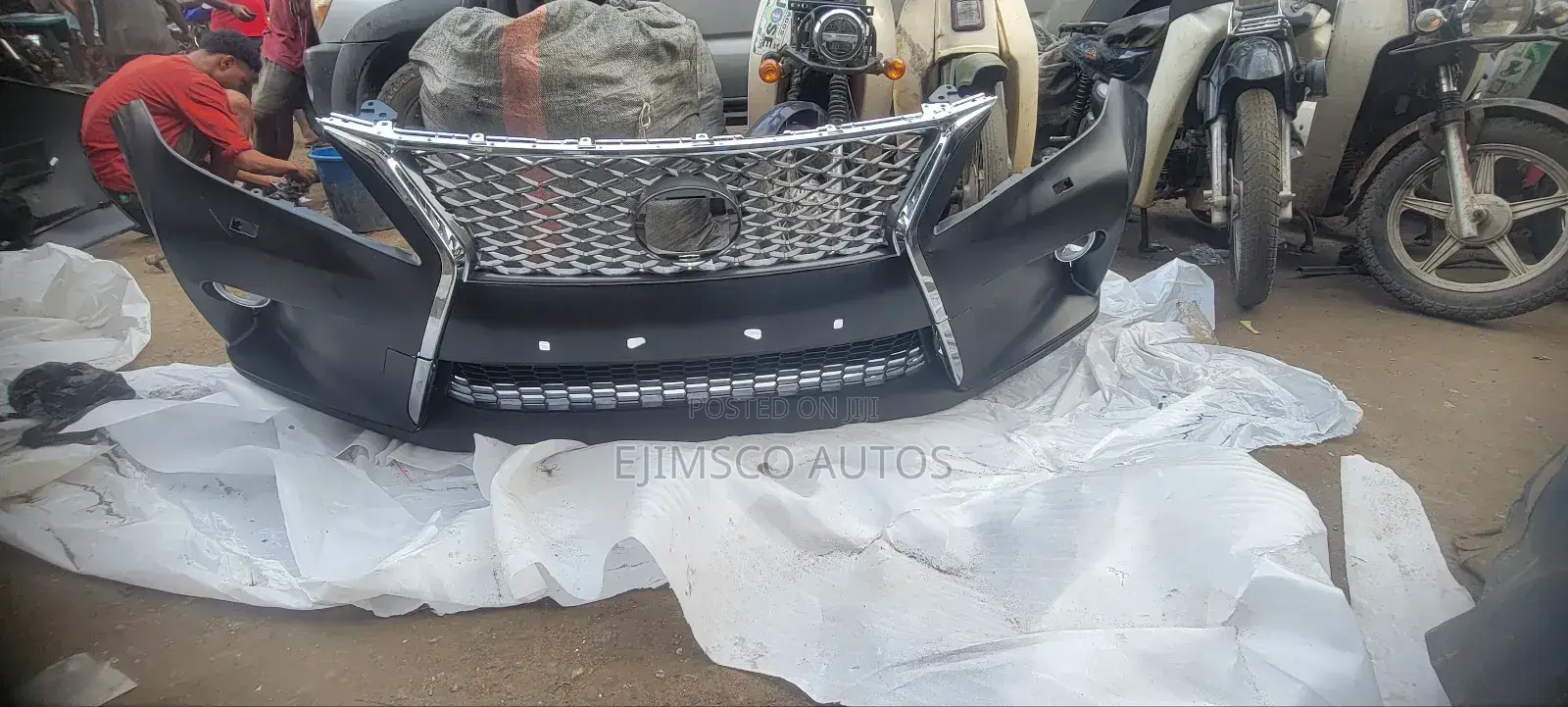 Complete Front Bumper and Accessories Rx 350 2015