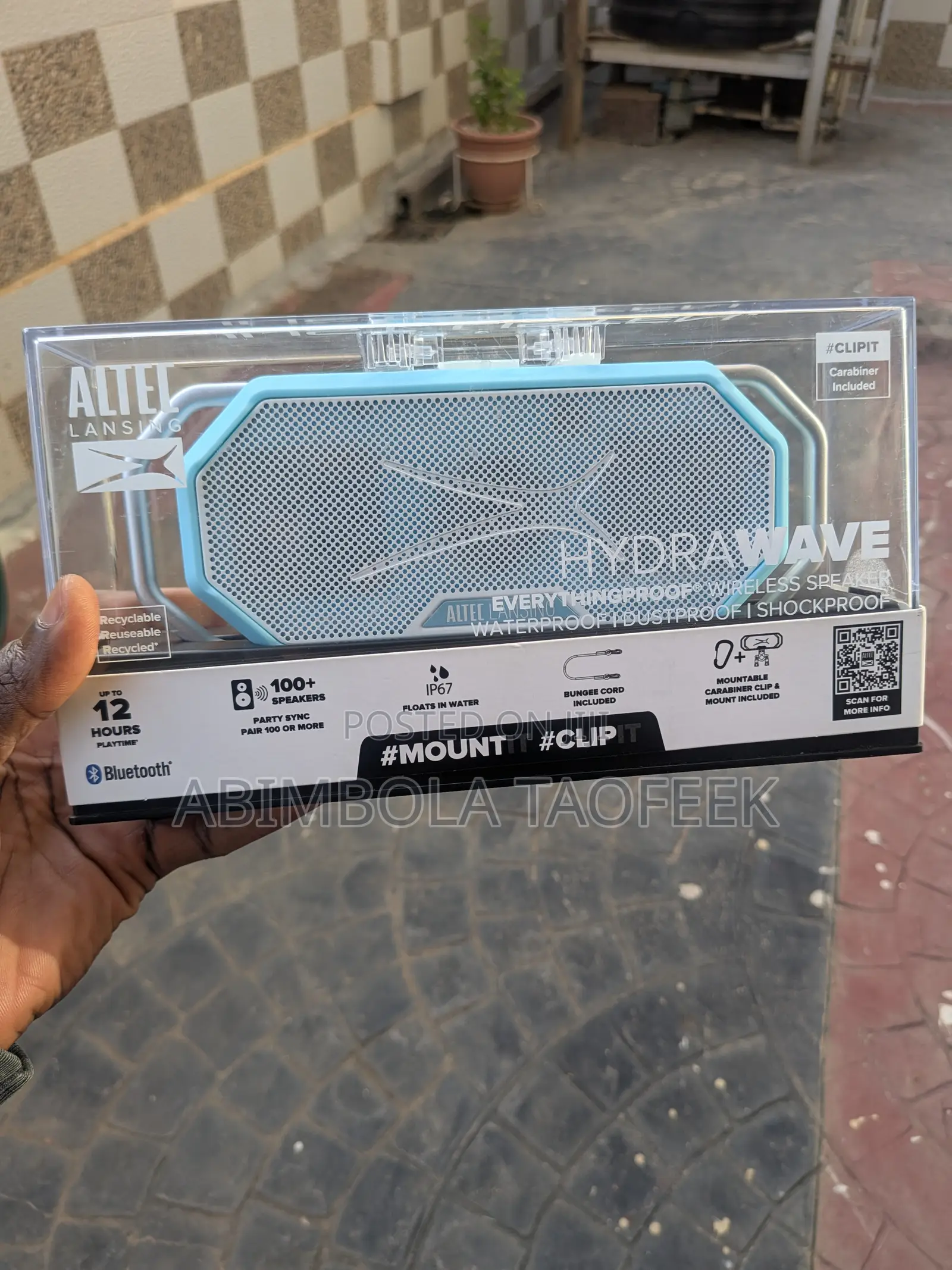 Altec Lansing Hydrawave Everythingproof Brand New Speaker