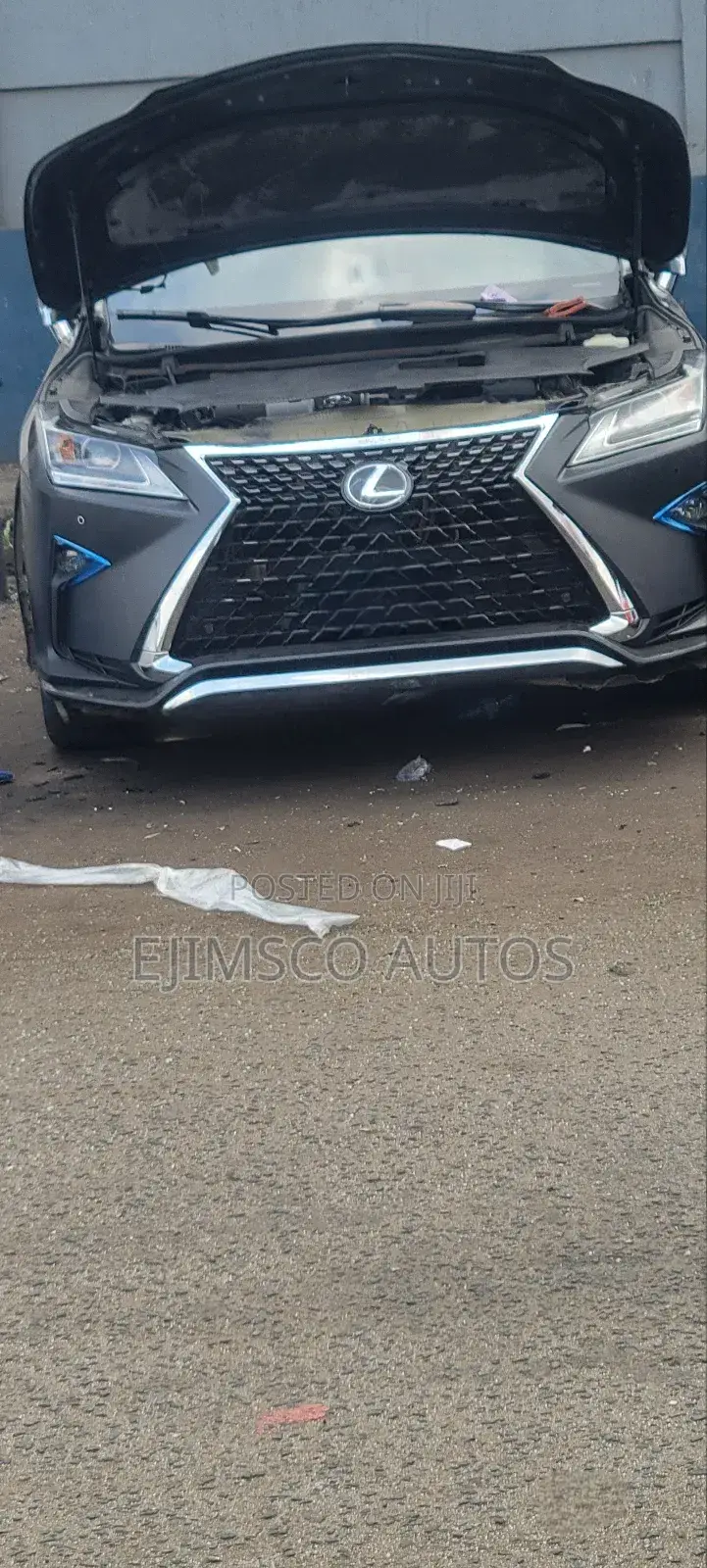 Complete Bumper and Accessories Rx 350 2018 Fsport