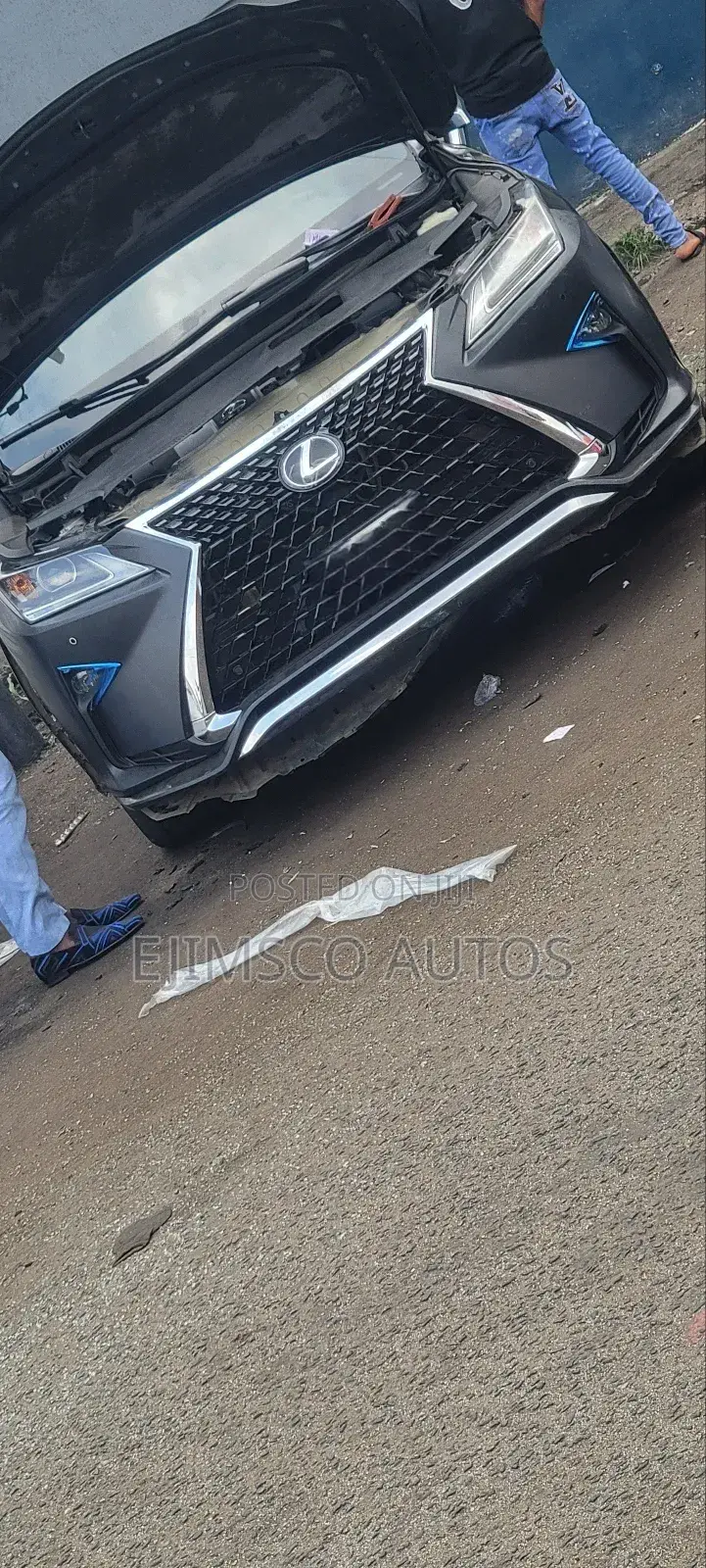 Complete Bumper and Accessories Rx 350 2018 Fsport