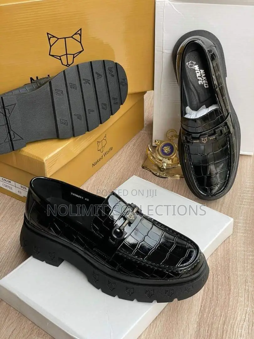 Naked Wolfe Leather Loafers