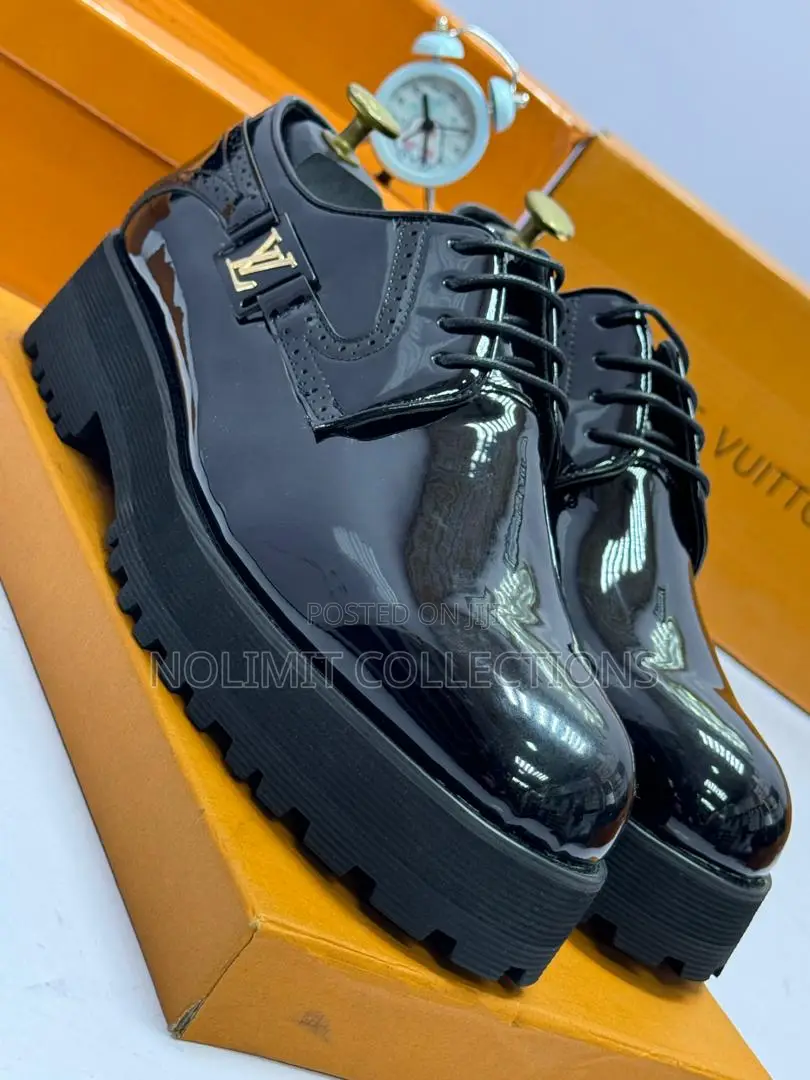 Louis Vuitton Thick Sole Derby Shoe