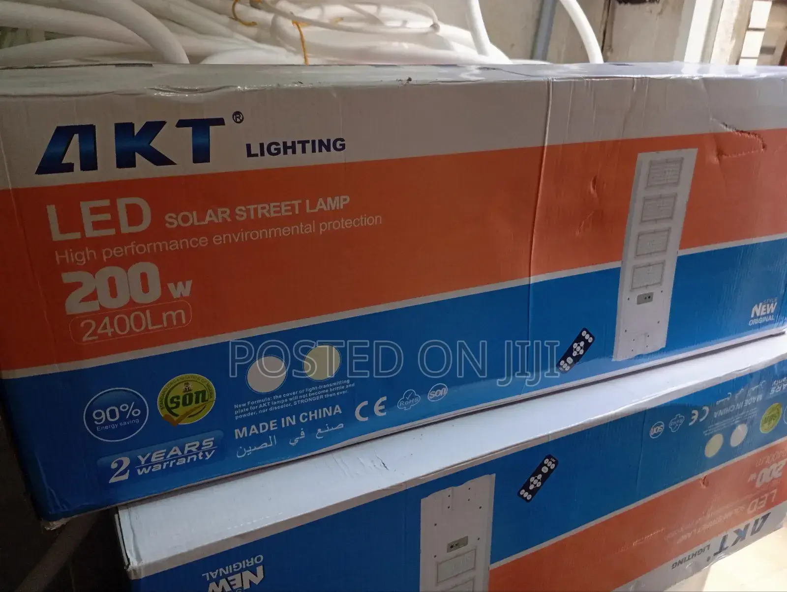 Akt 200w 4 Eyes All in One Solar Street Lamp