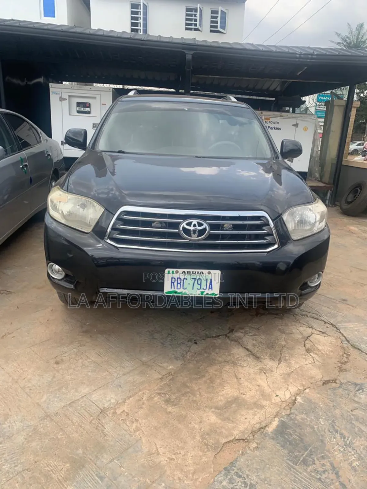 Toyota Highlander Limited 2010 Black