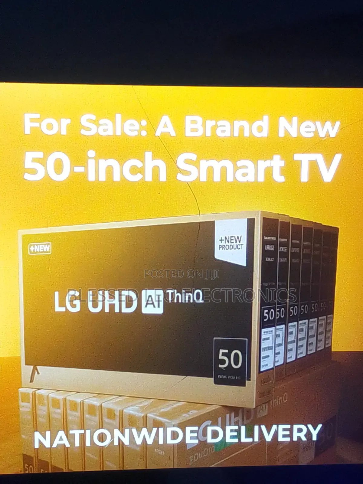 50 Lg Inches With Building Showcasing Apps