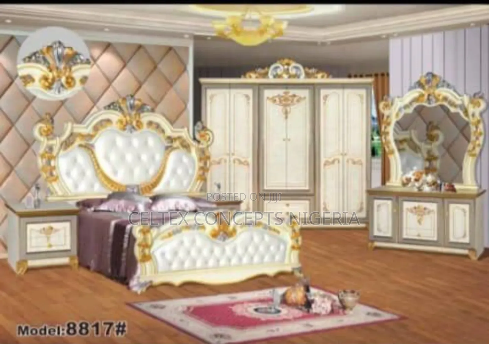 Modern Foreign Bed With Drawers