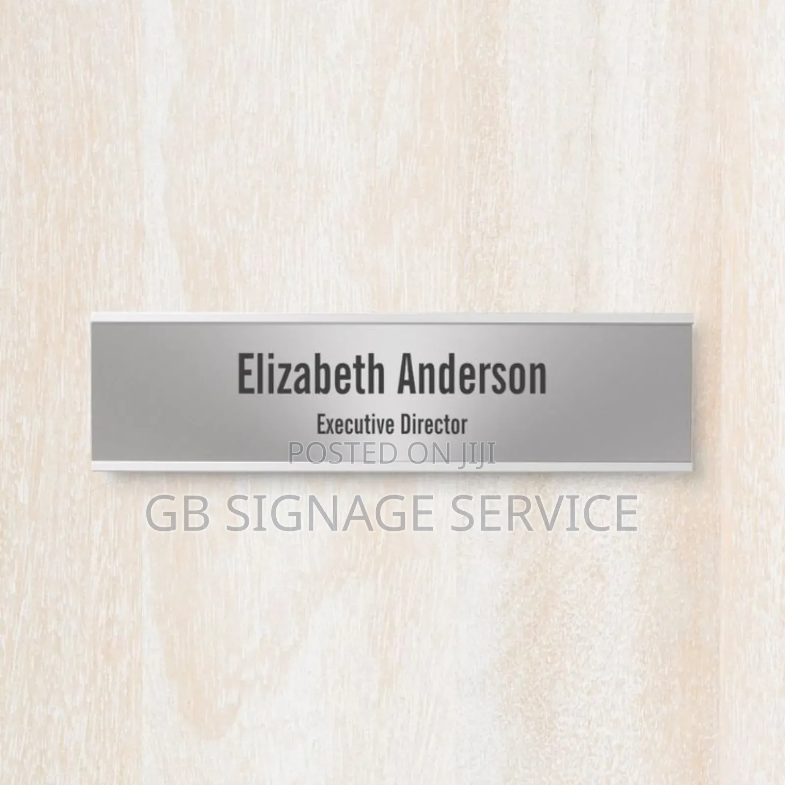 Office Door Sign