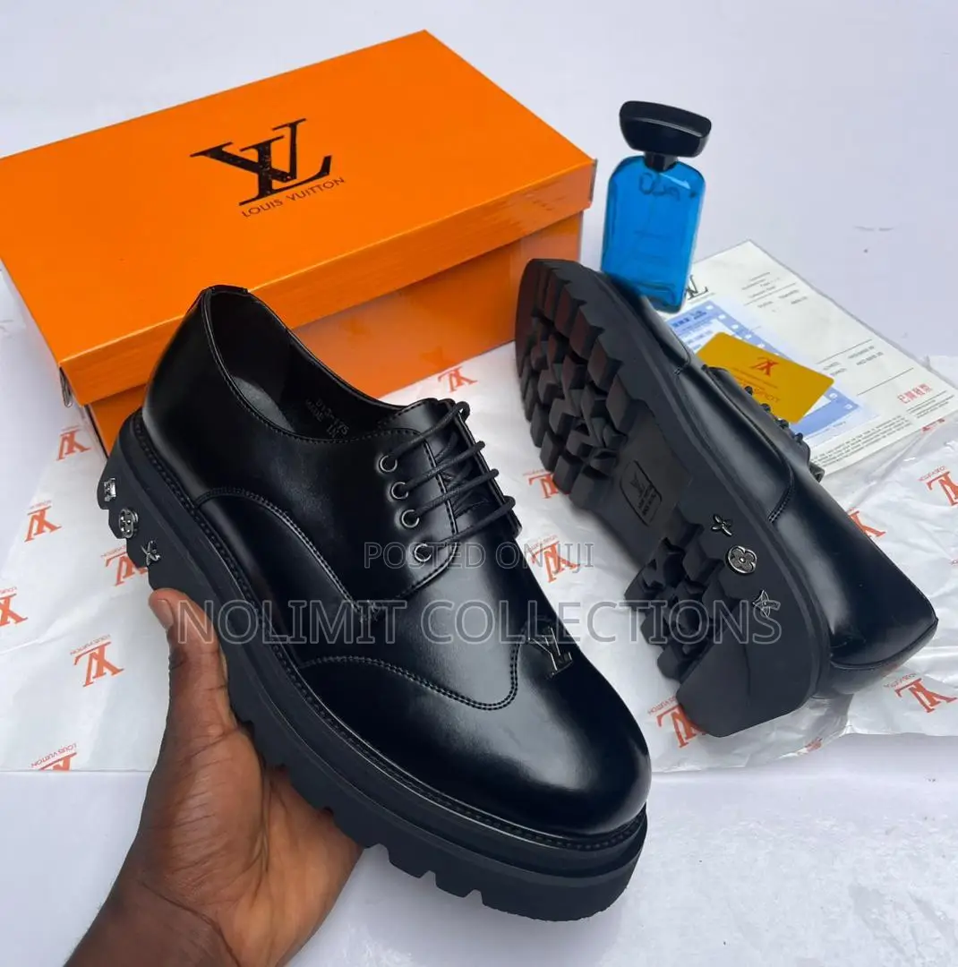 Louis Vuitton Double Sole Derby Shoe