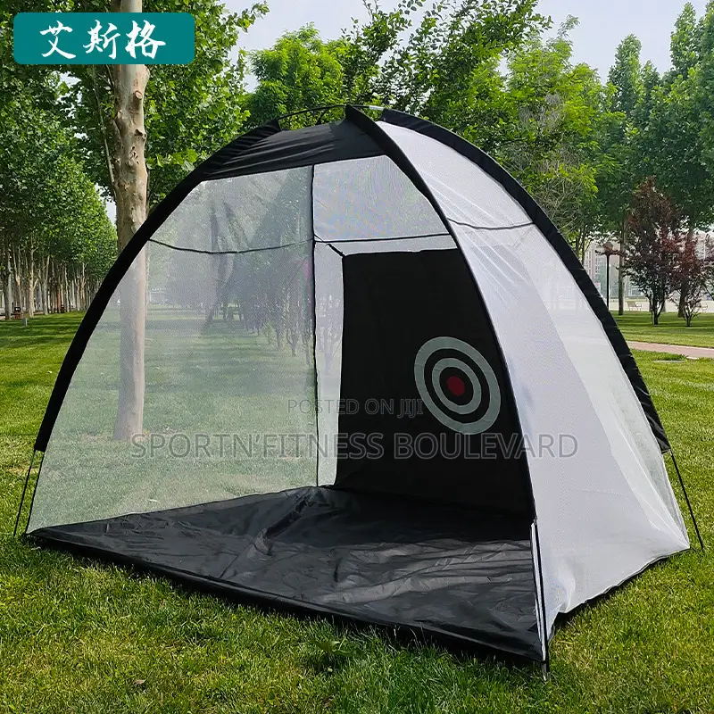 Golf Driving Net And Driving Mat Combo