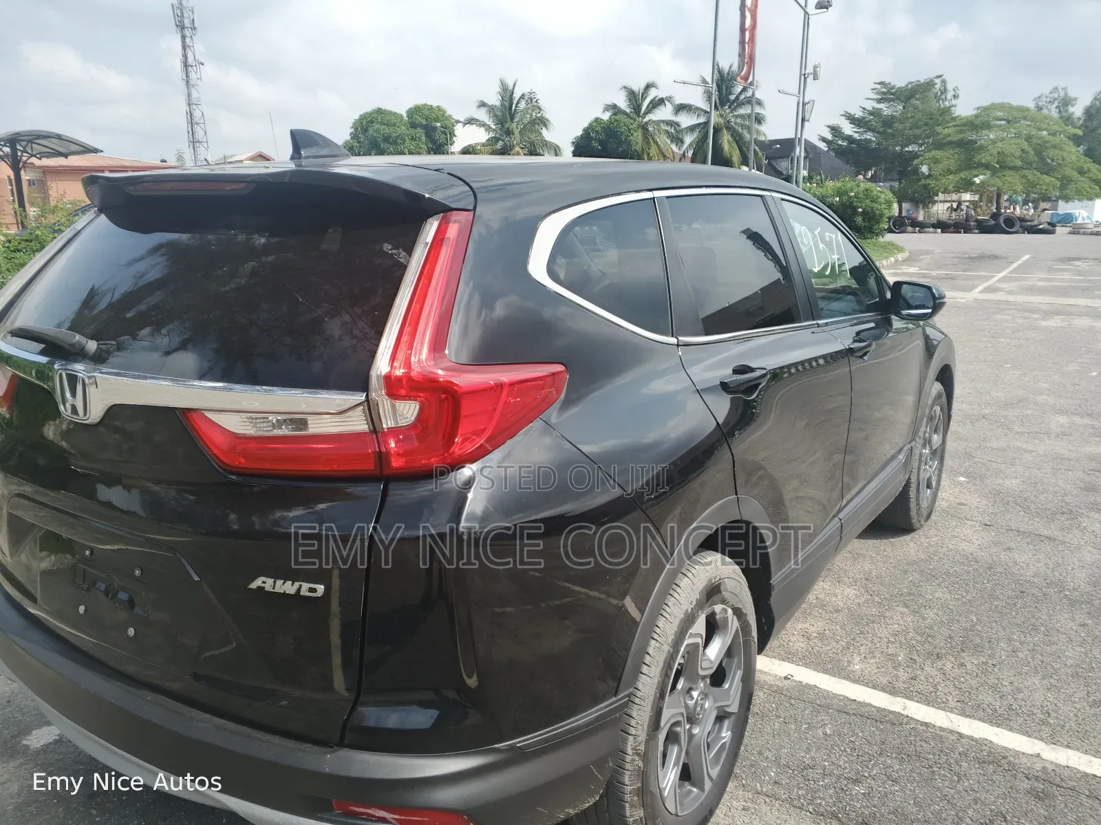 Honda CR-V EX 4dr SUV AWD (1.5L 4cyl CVT) 2017 Black