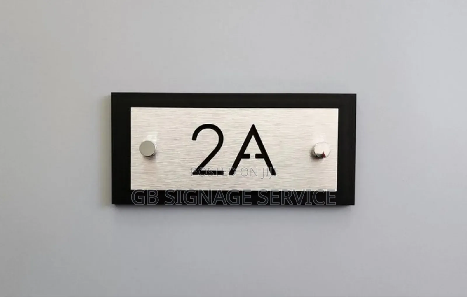 Door Apartment Signage