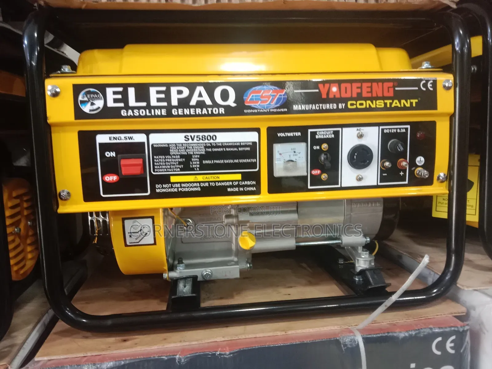 Elepaq Constant Gasoline Generator Sv5800
