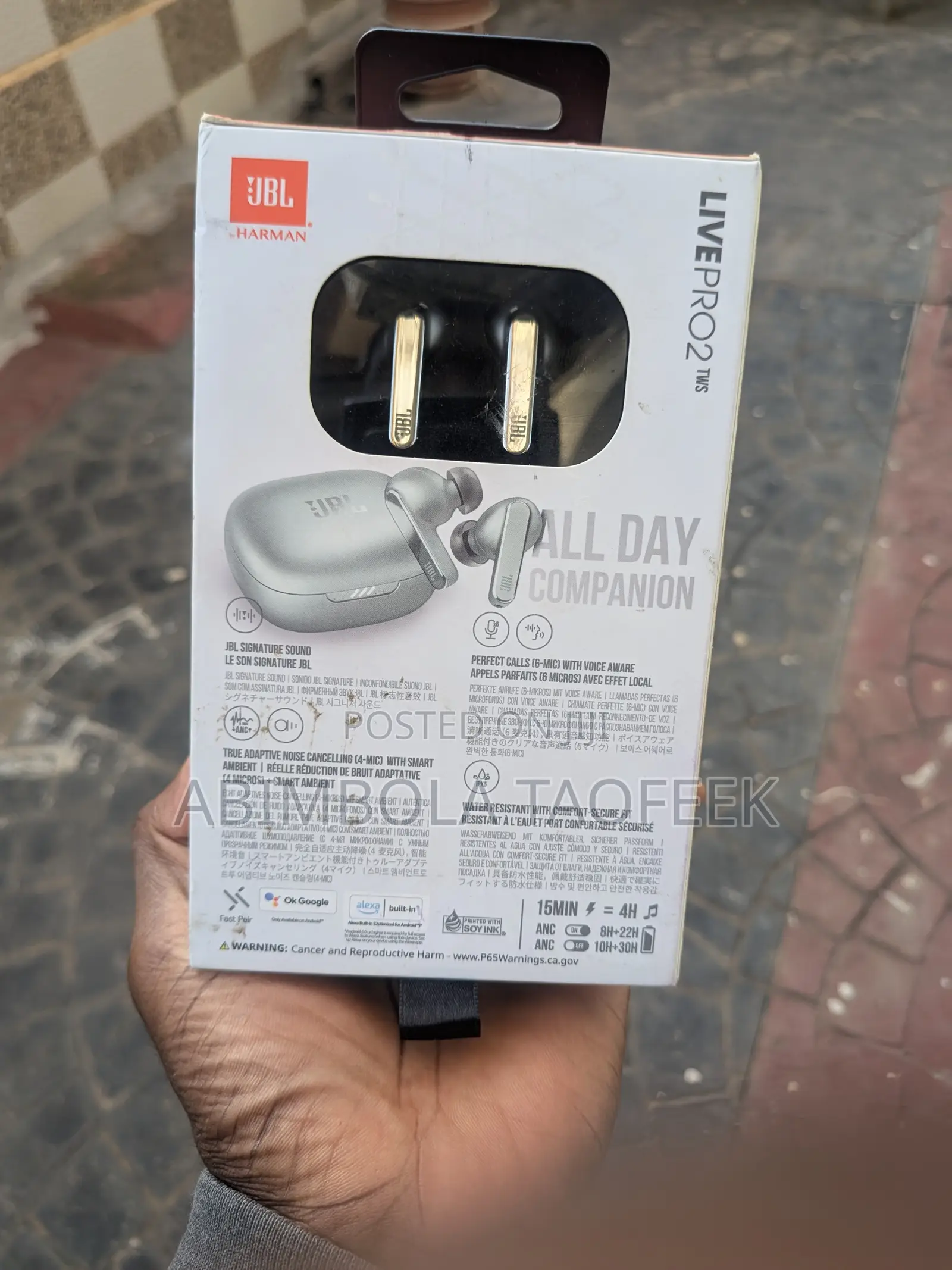 JBL Earbuds Live 3 Pro