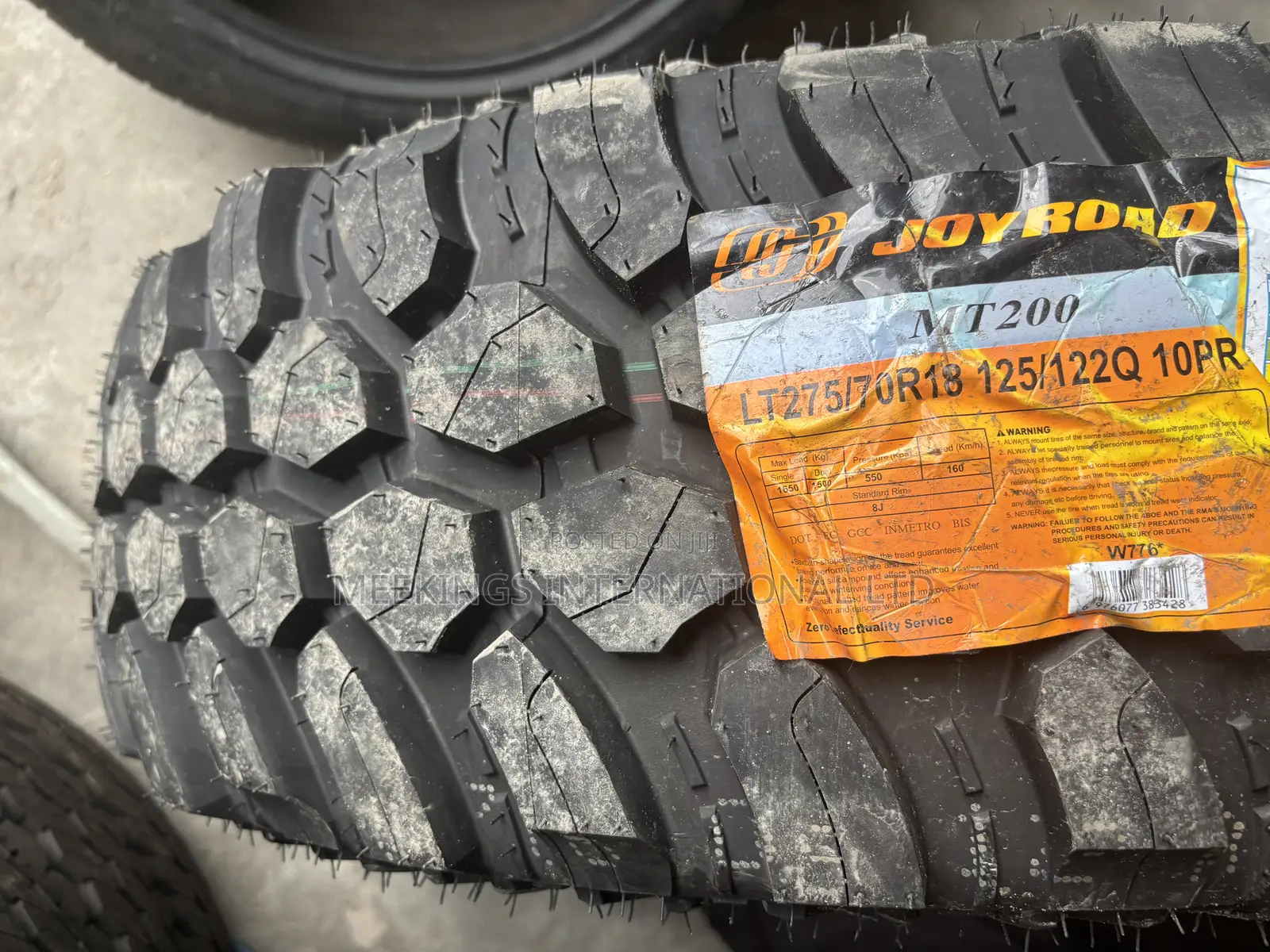 Brand New 275/70/18 Joyroad Tyre for Light Trucks Cars