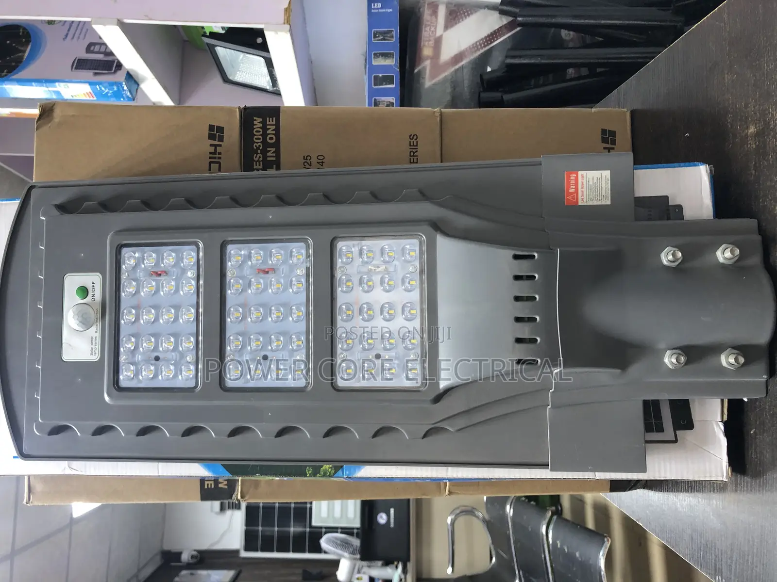 3 Eyes All in One Solar Street Light