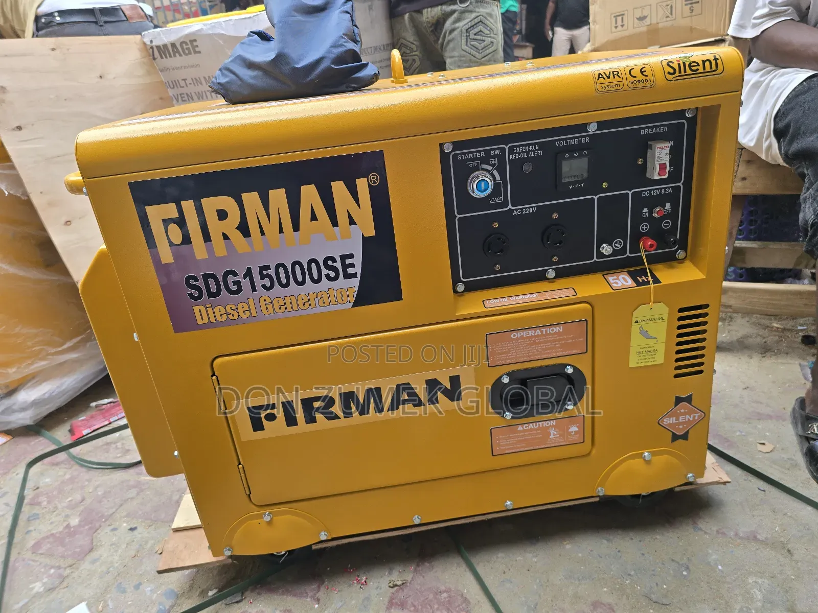 12kva Firman Diesel Soundproof Generator