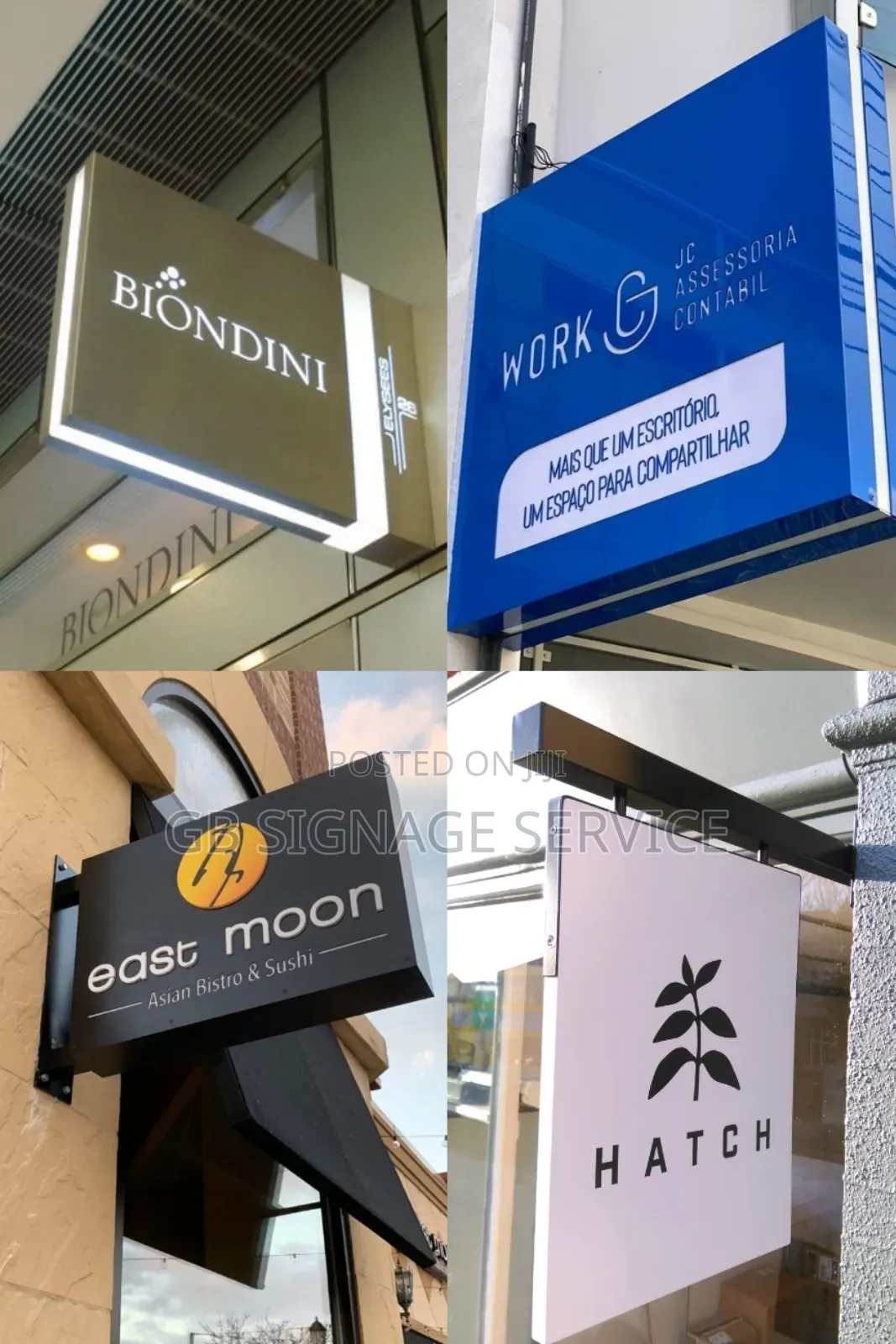 Cantilever Outdoor Signage