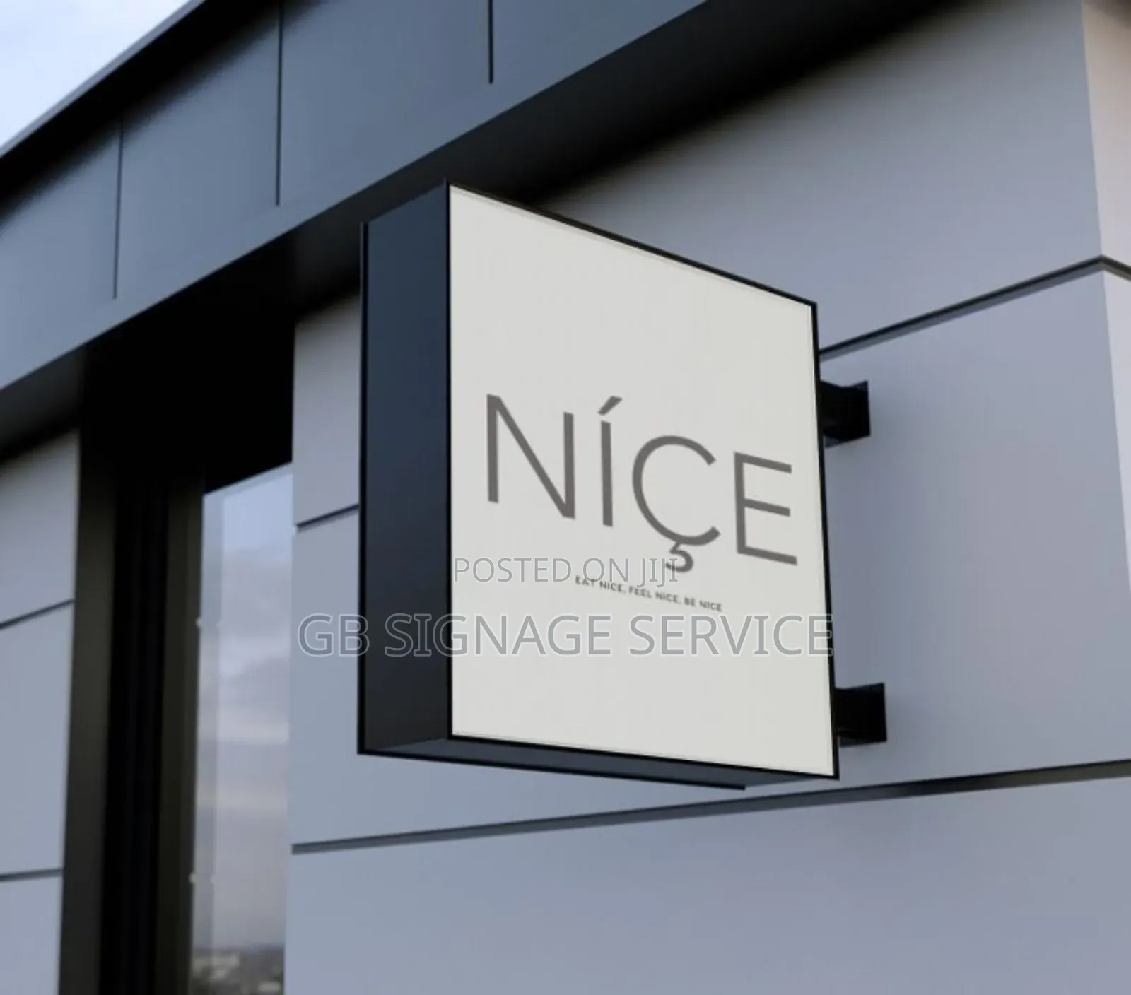 Cantilever Outdoor Signage