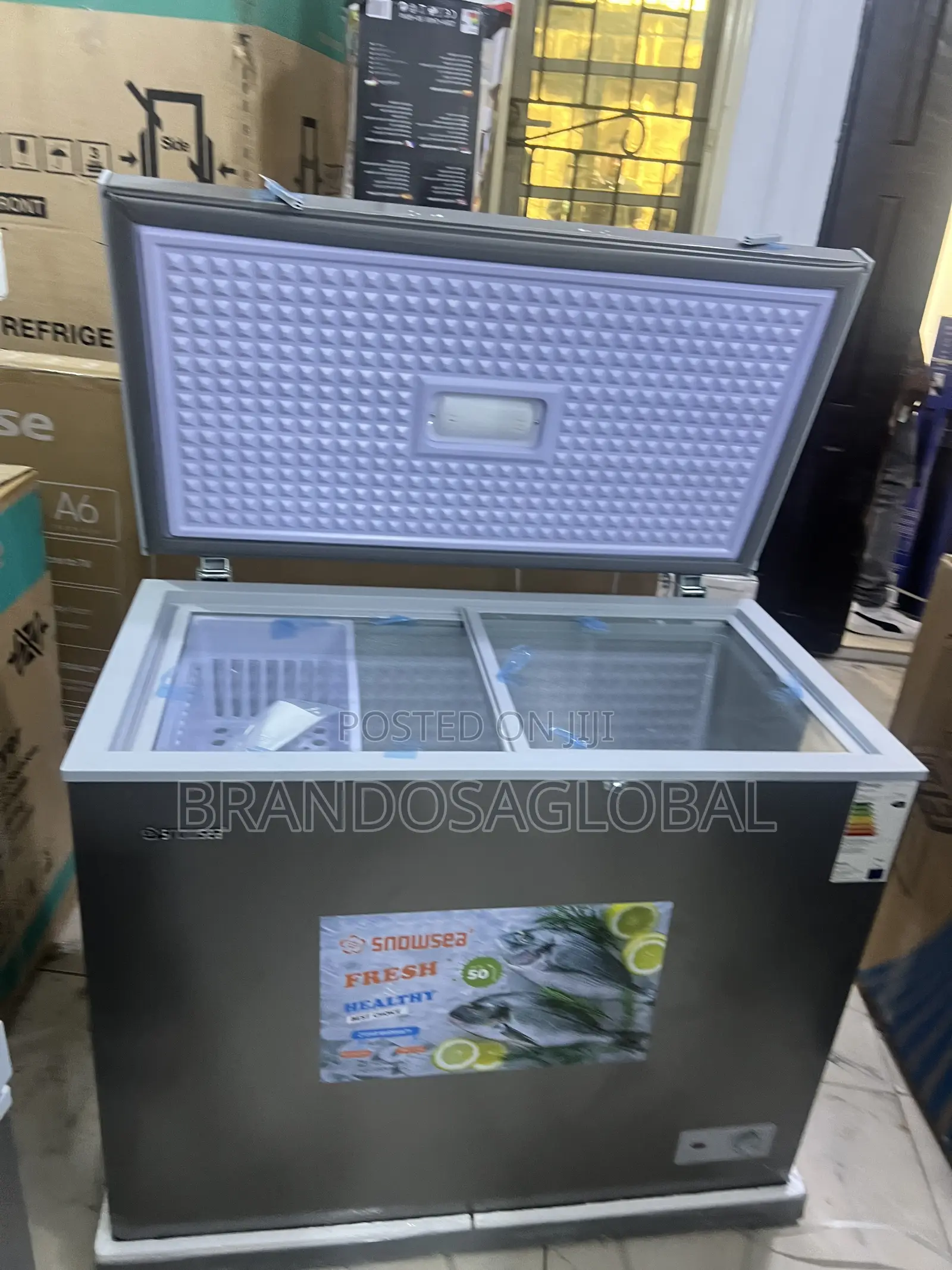 Snowsea 220l Bd-308 Freezer With Long Cooling After Power Cut