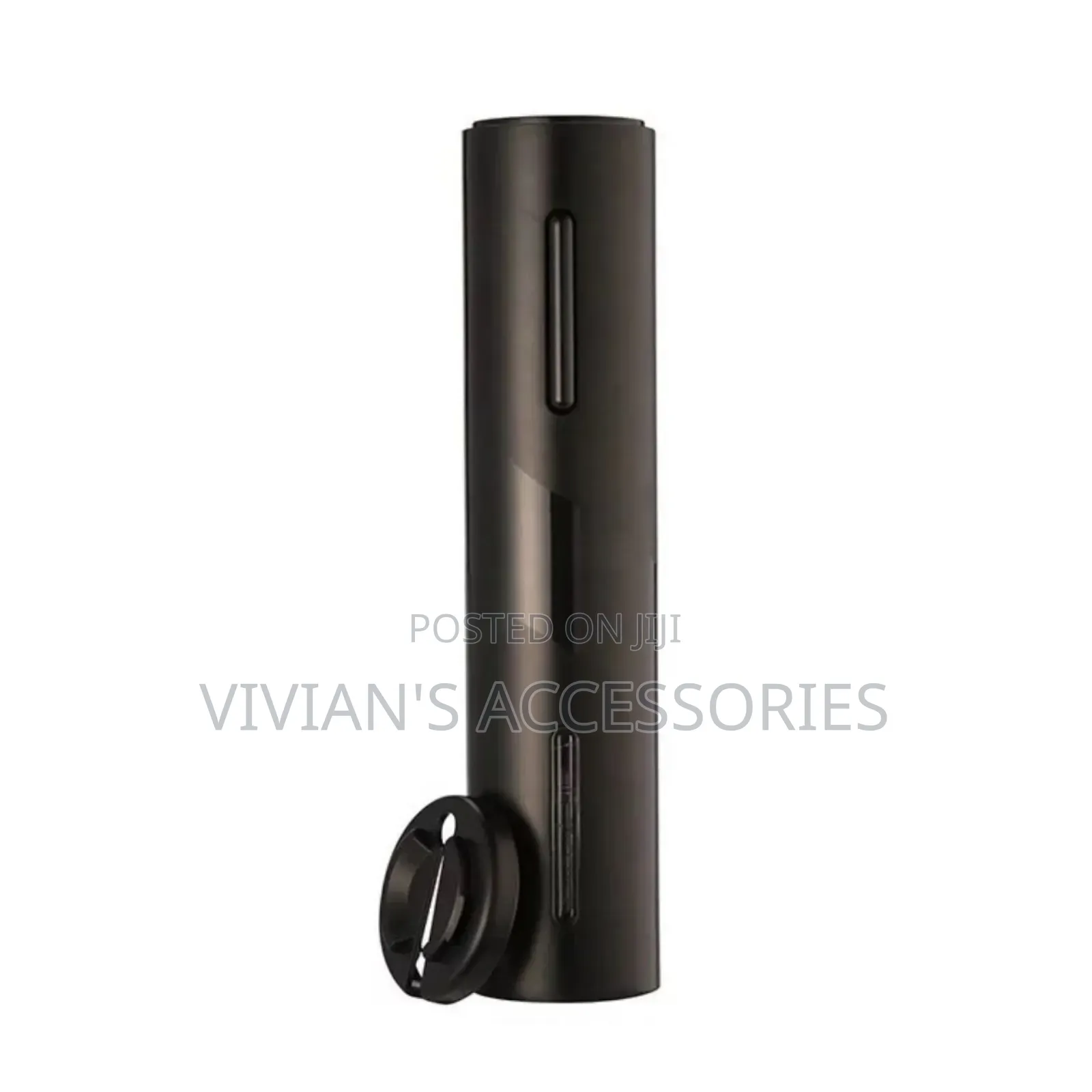 Rechargeable Black Wine Bottle Opener.