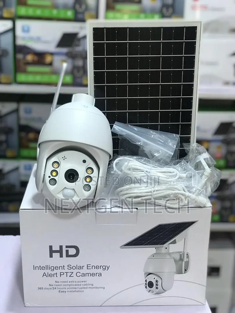 Hd Ubox Intelligent Solar PTZ Camera