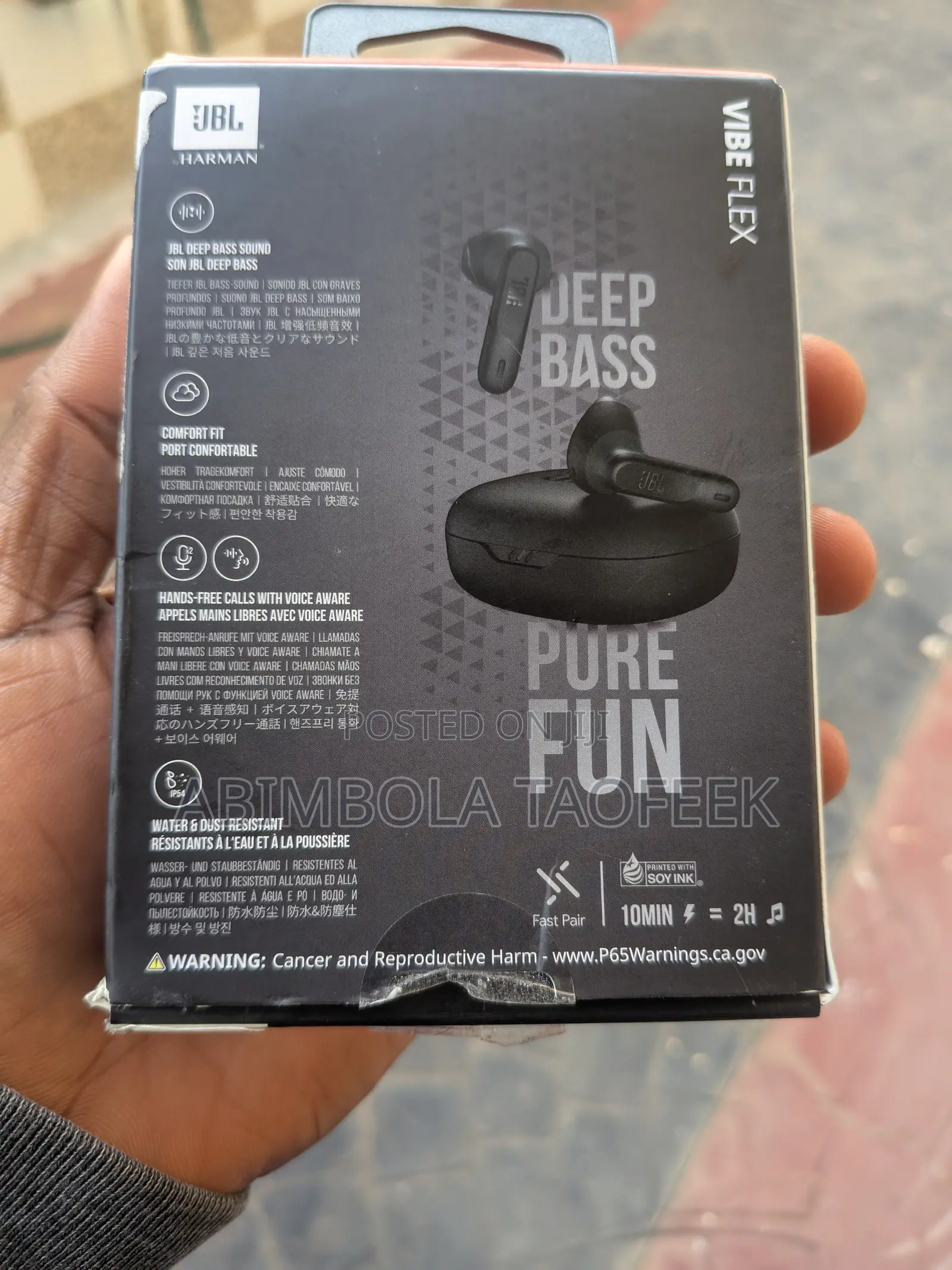 JBL Vibe Flex Open Box
