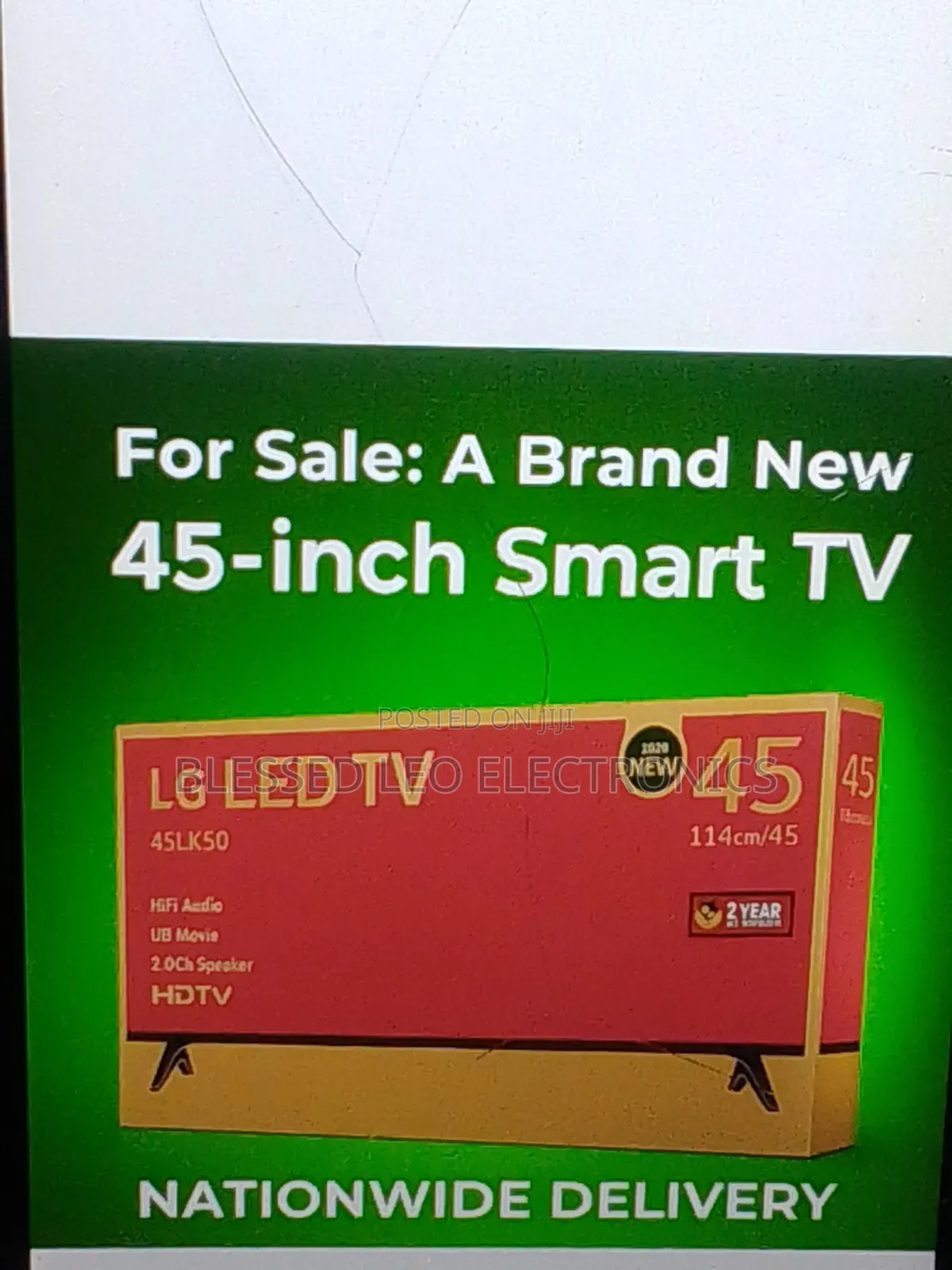 45 Inches With Inbuilt Bluetooth Netflix Youtube and More