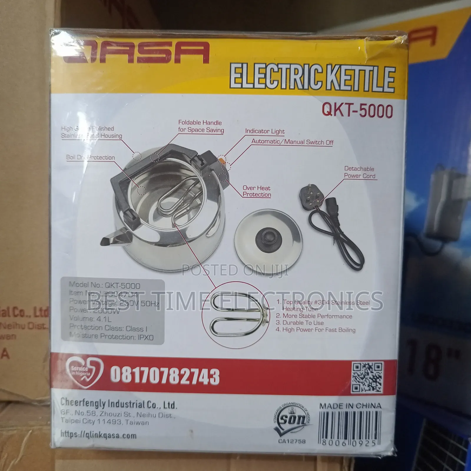 Quality Qasa 4l Electrical Kettle