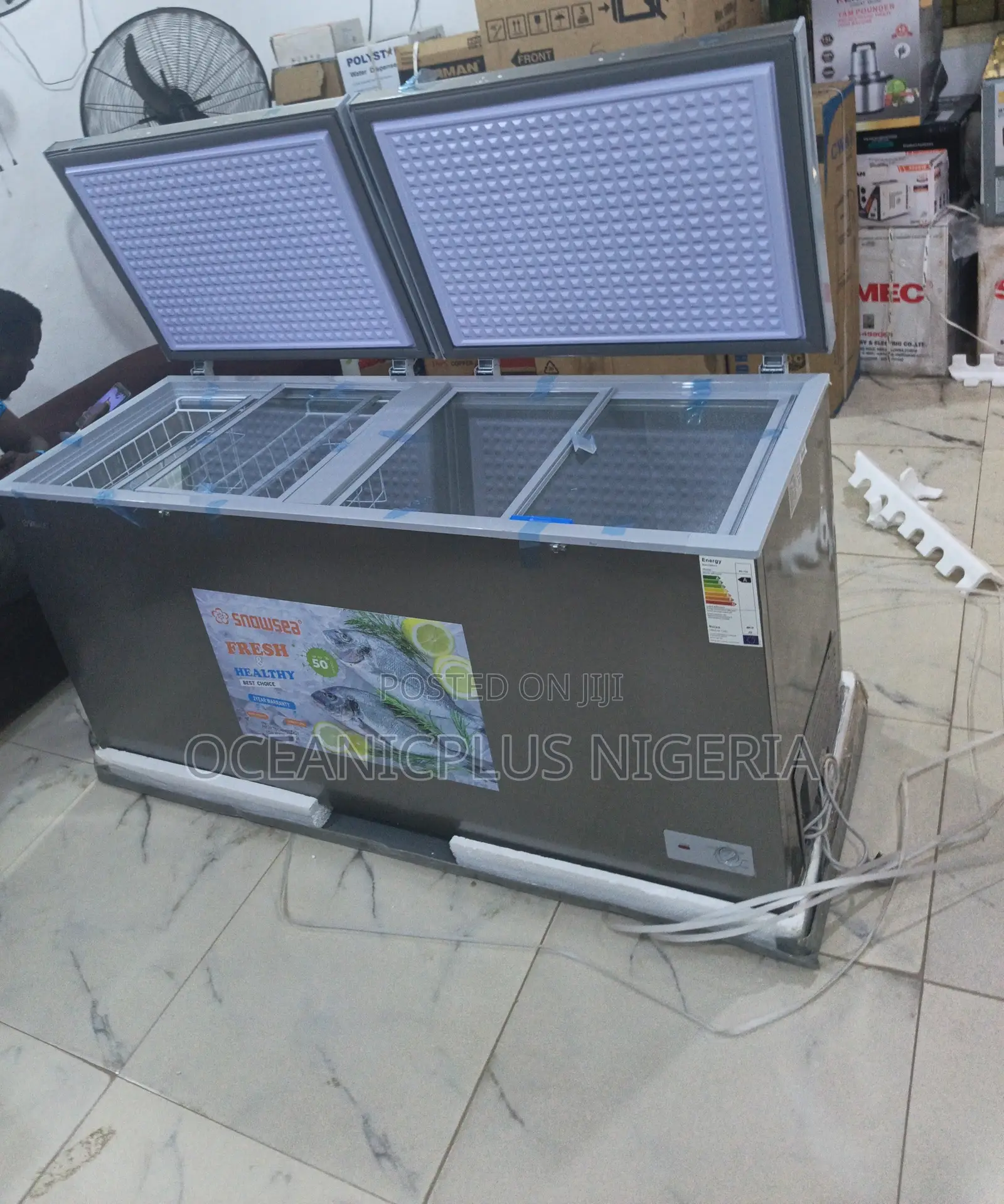 Snowsea Dual-Door Chest Freezer 520l (Bd-700)