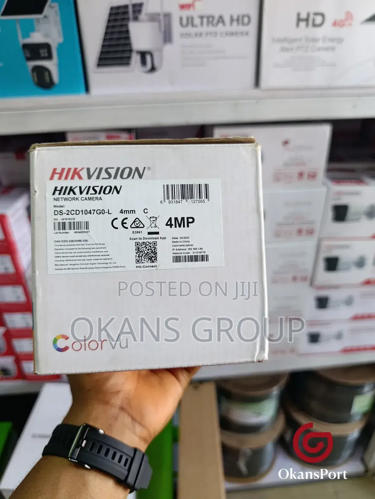 Hikvision Dahua Colorvu Acusense PTZ Thermal Live Guard Sl CCTV Camera