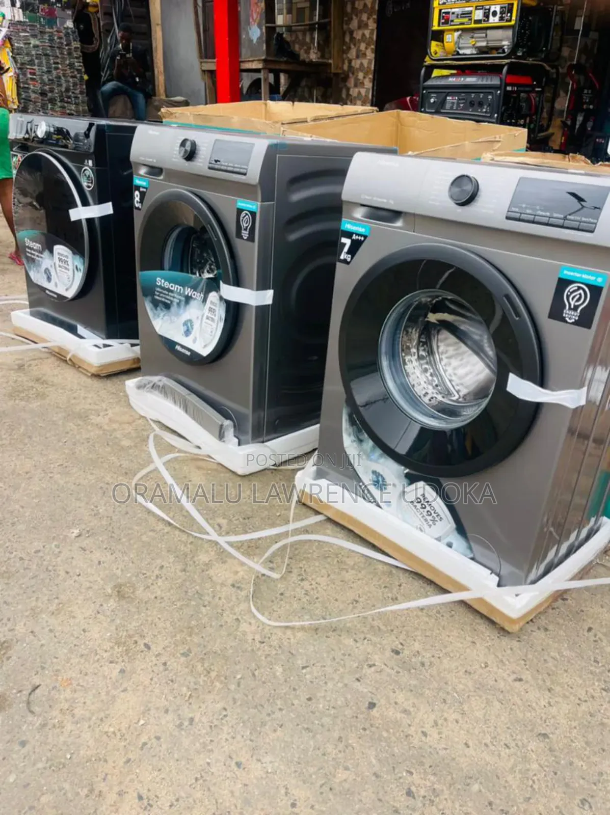 Hisense Washing Machine Front Loader 8 or 12 Kg