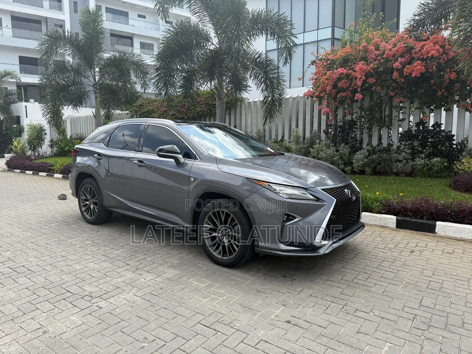 Lexus RX 350 F Sport AWD 2017 Gray