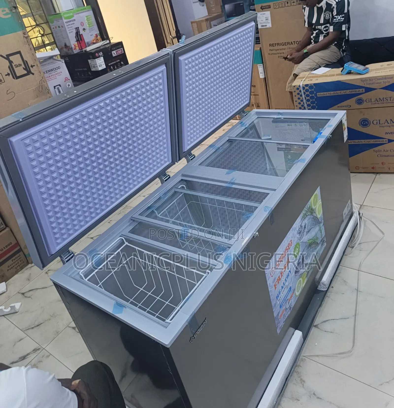 Snowsea 520l Large-Volume Chest Freezer (Bd-700)