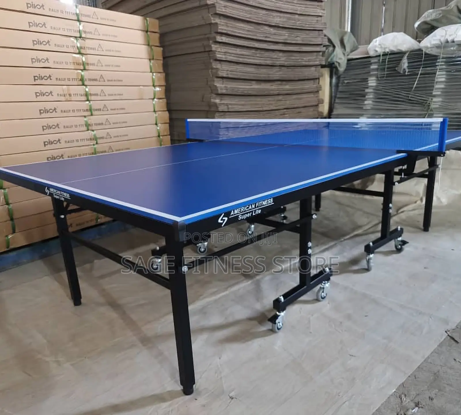 American Fitness Outdoor Table Tennis Board