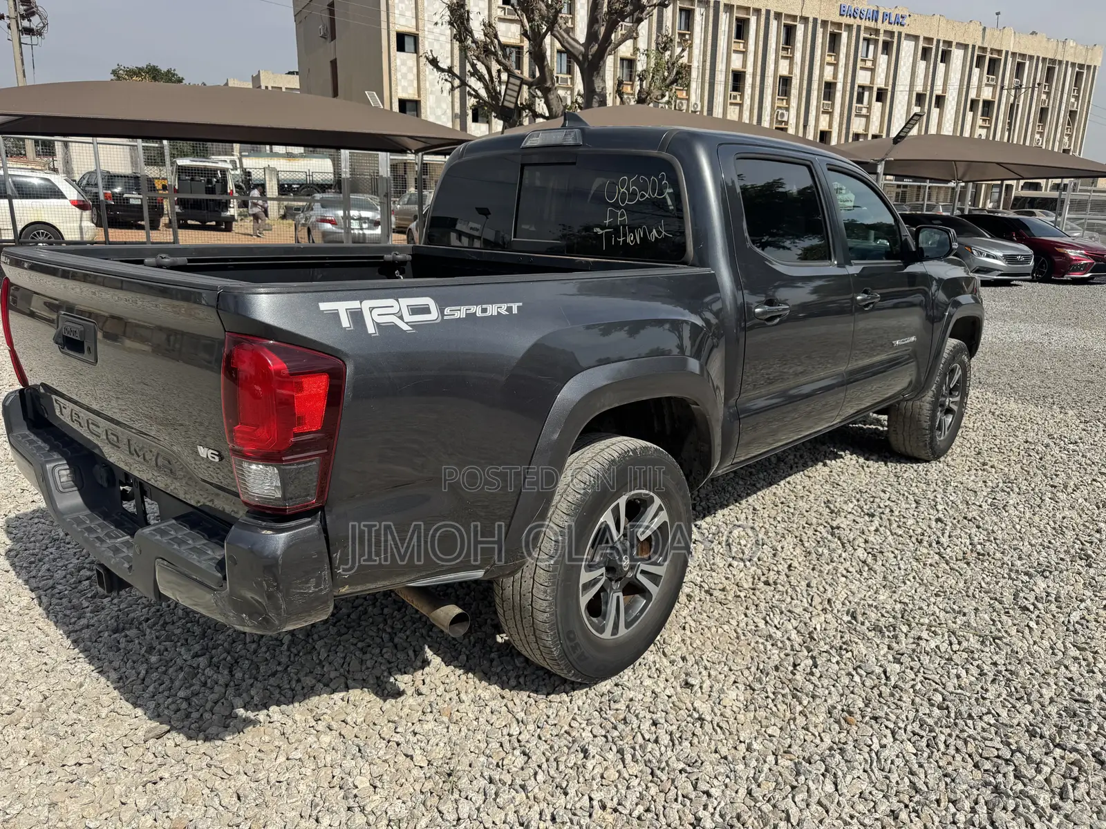 Toyota Tacoma TRD Sport 2019 Gray
